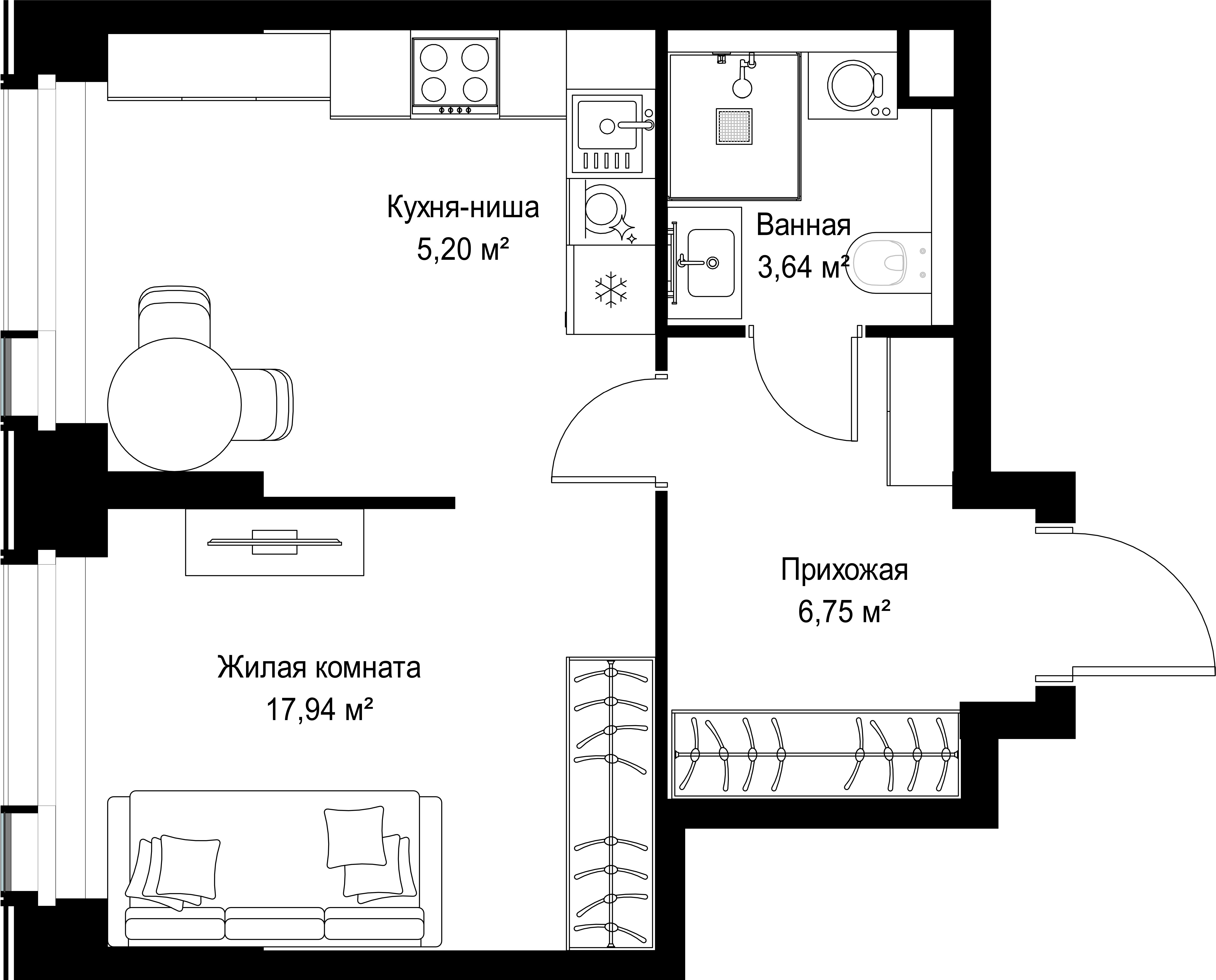 Квартира №32208