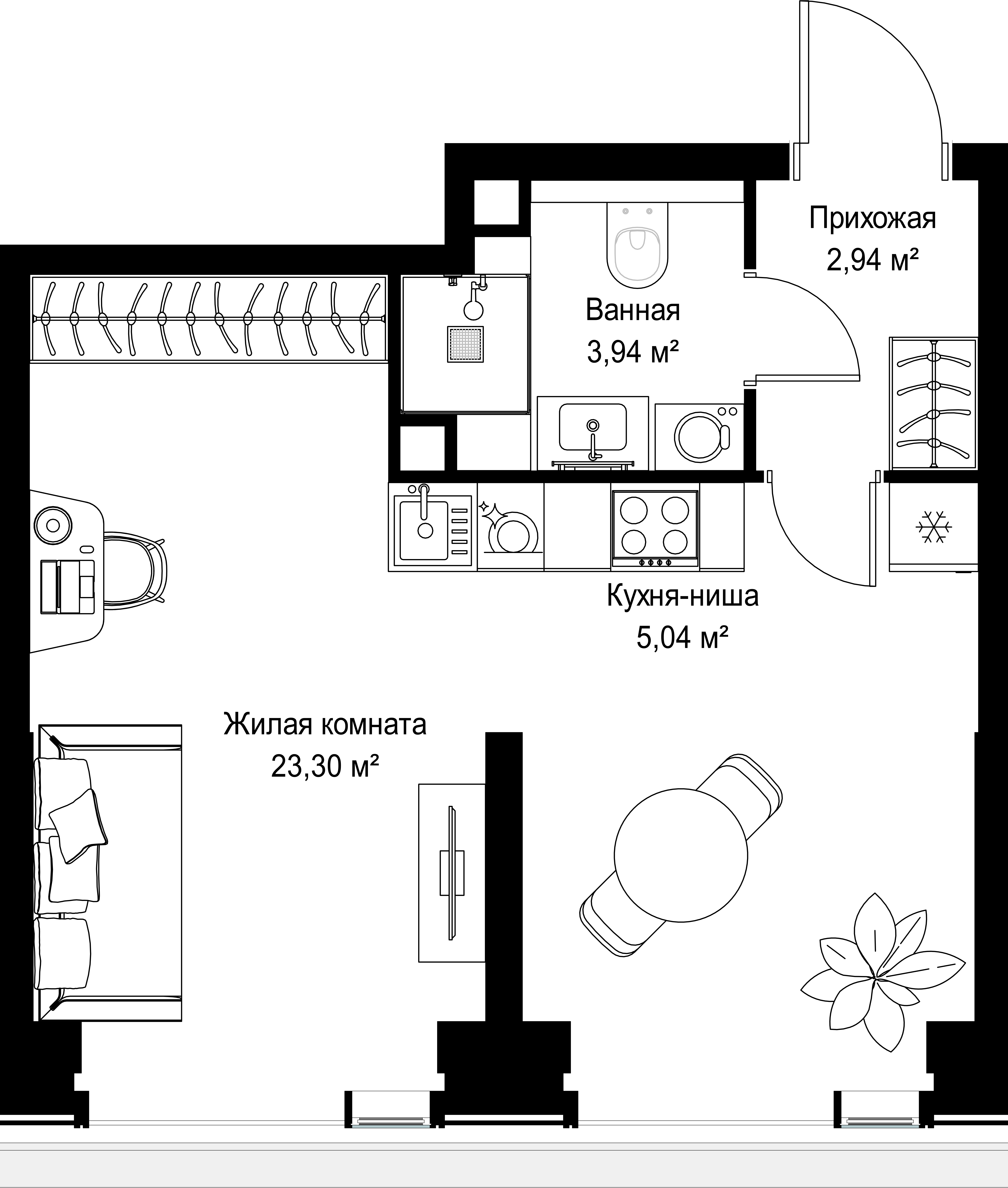 Квартира №32604