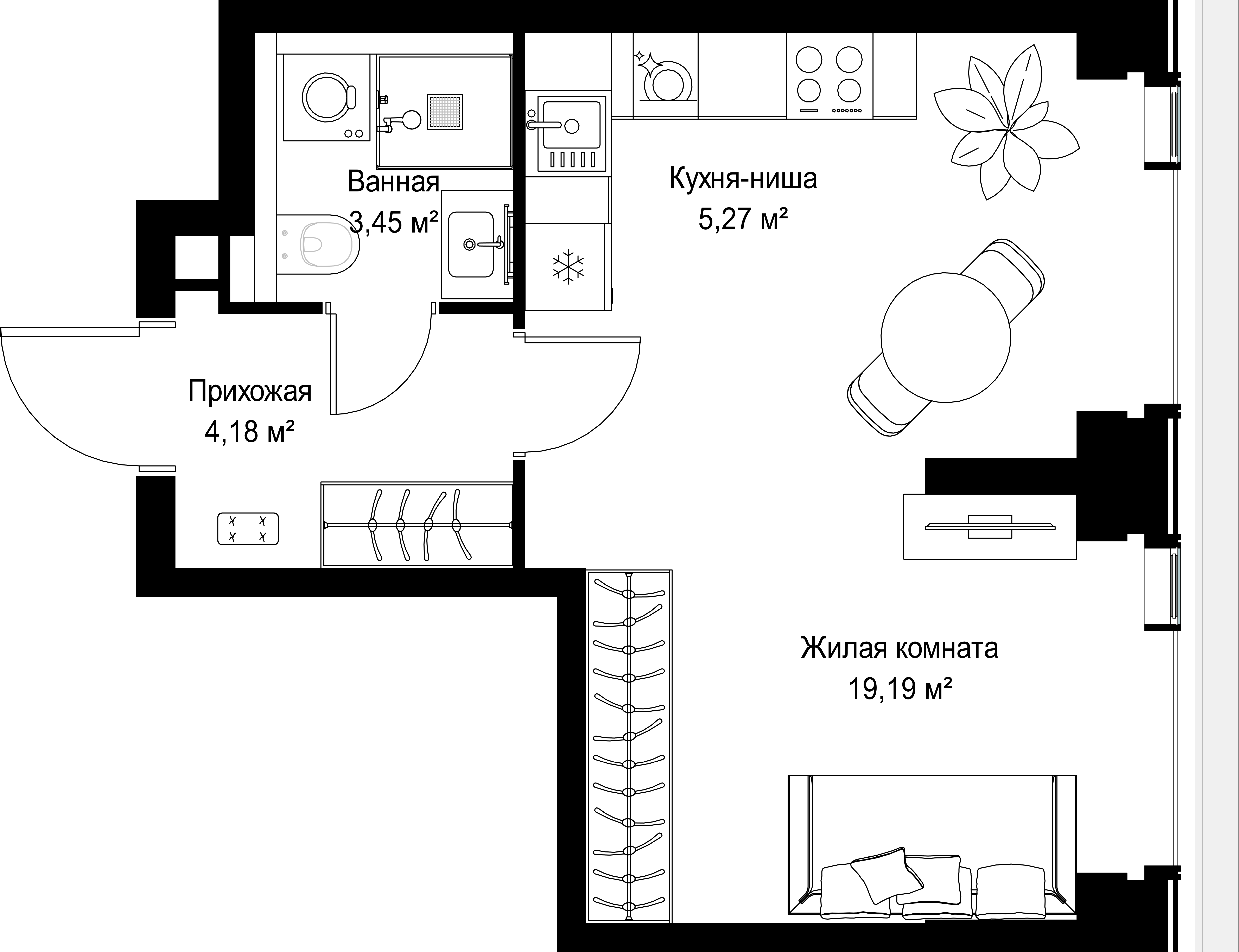 Планировка объекта