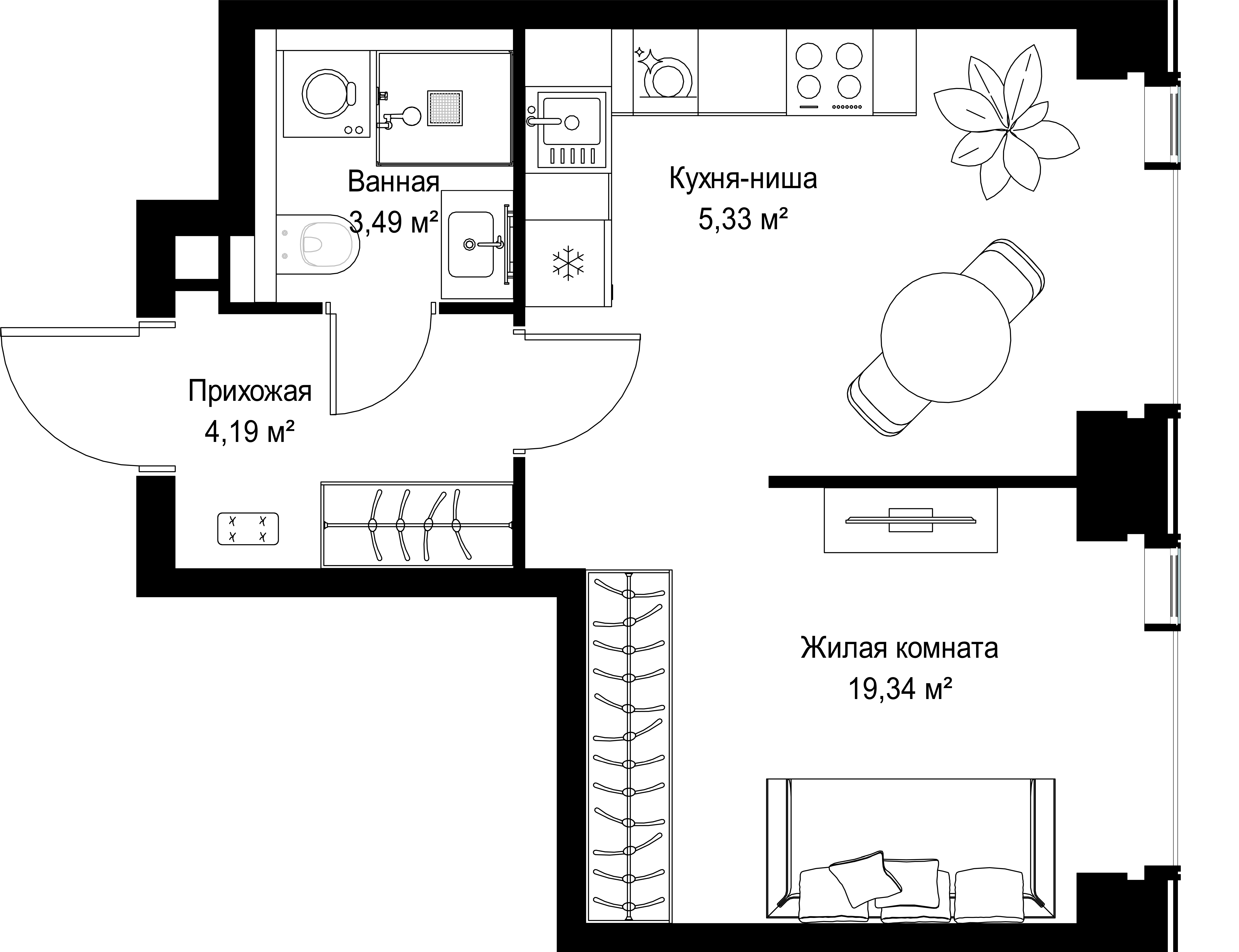 Планировка объекта