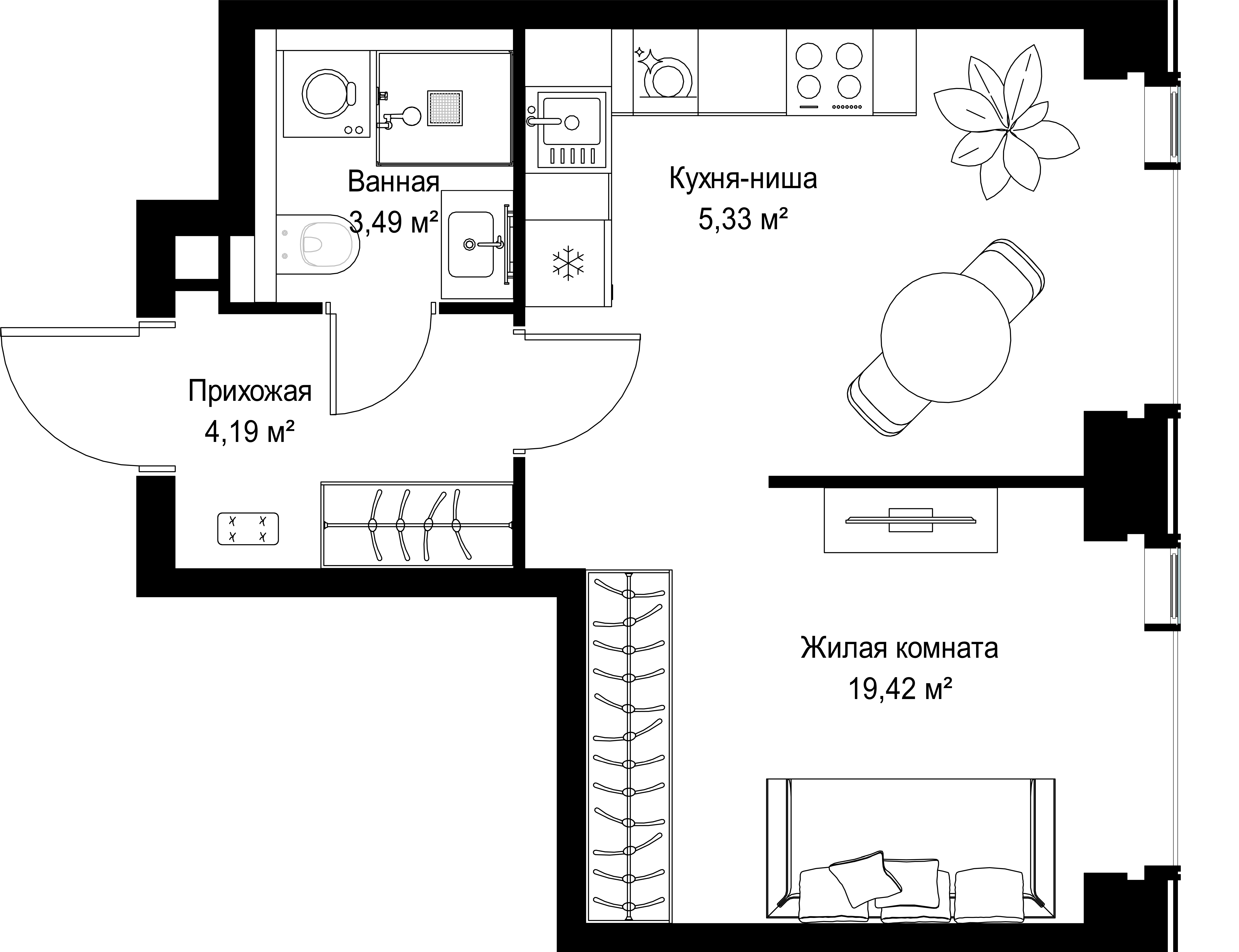 Планировка объекта
