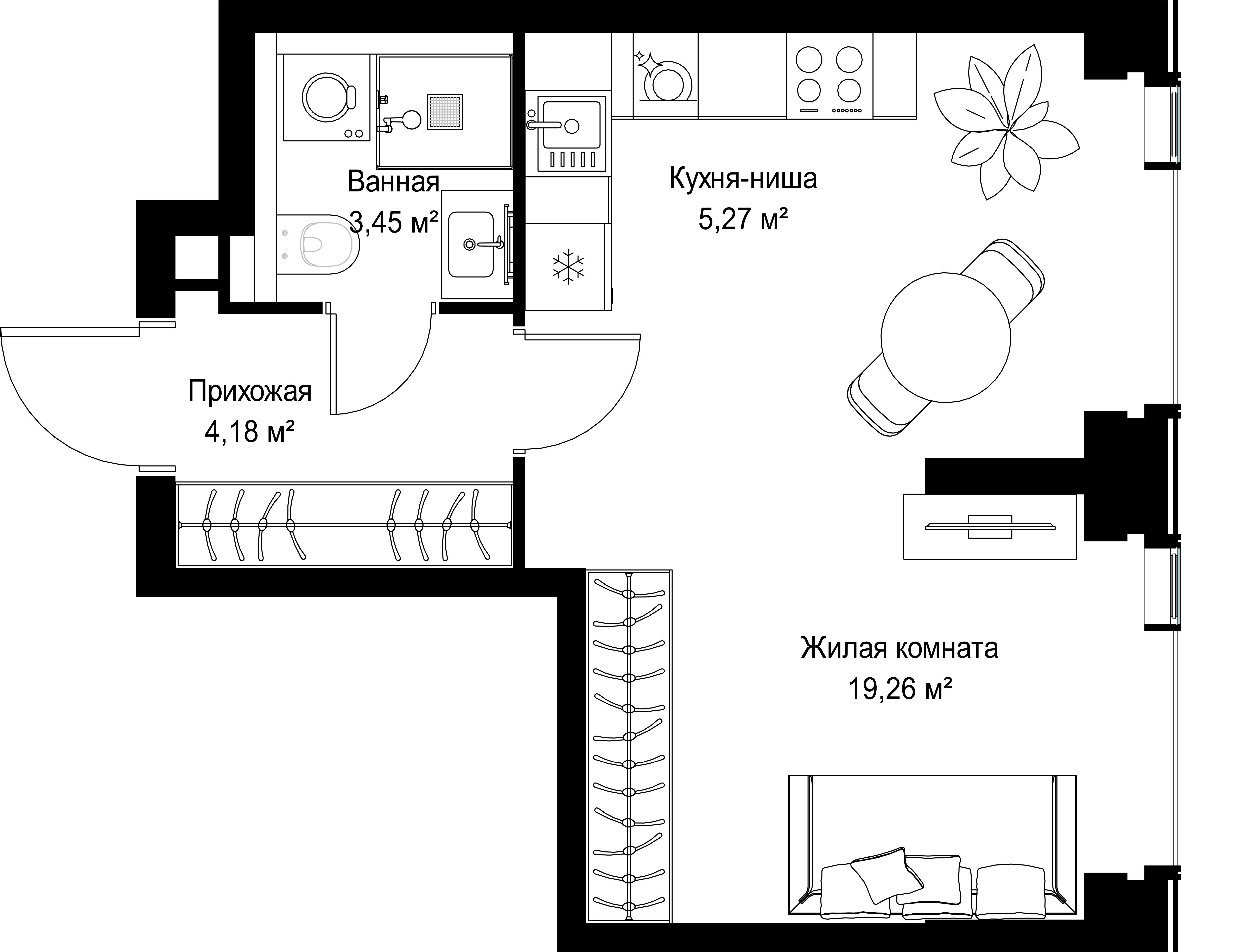 Планировка объекта