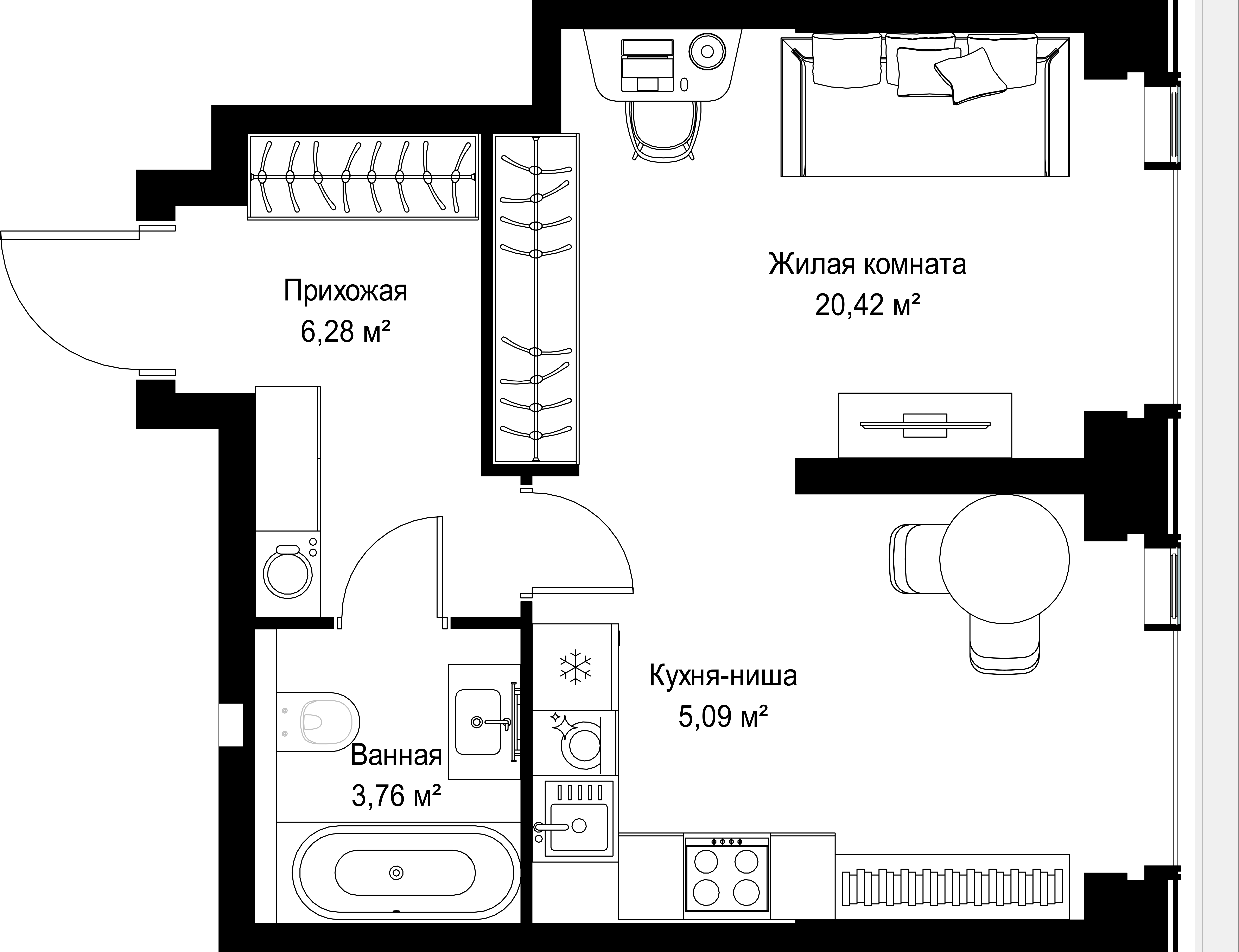 Квартира №34502