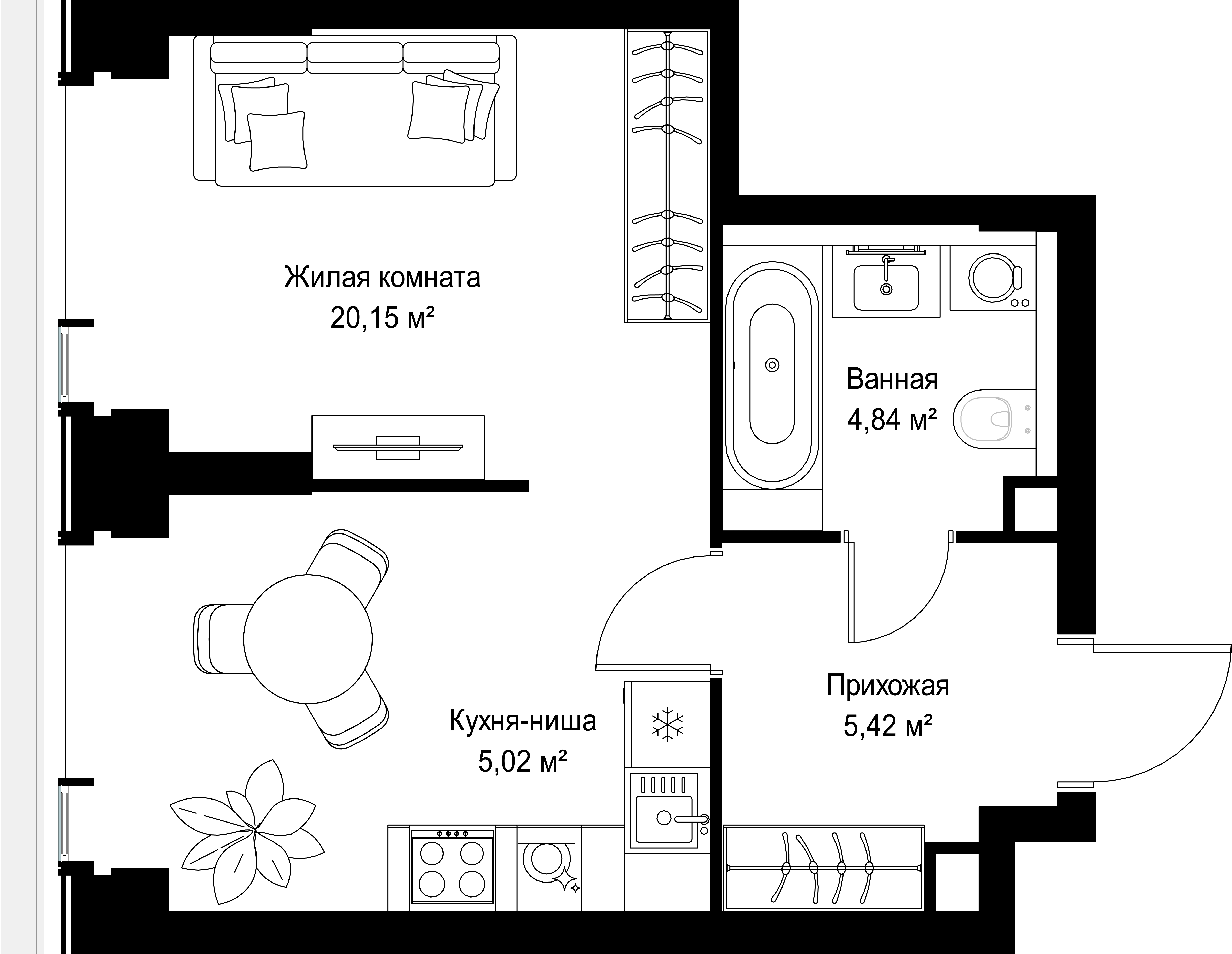 Квартира №30610