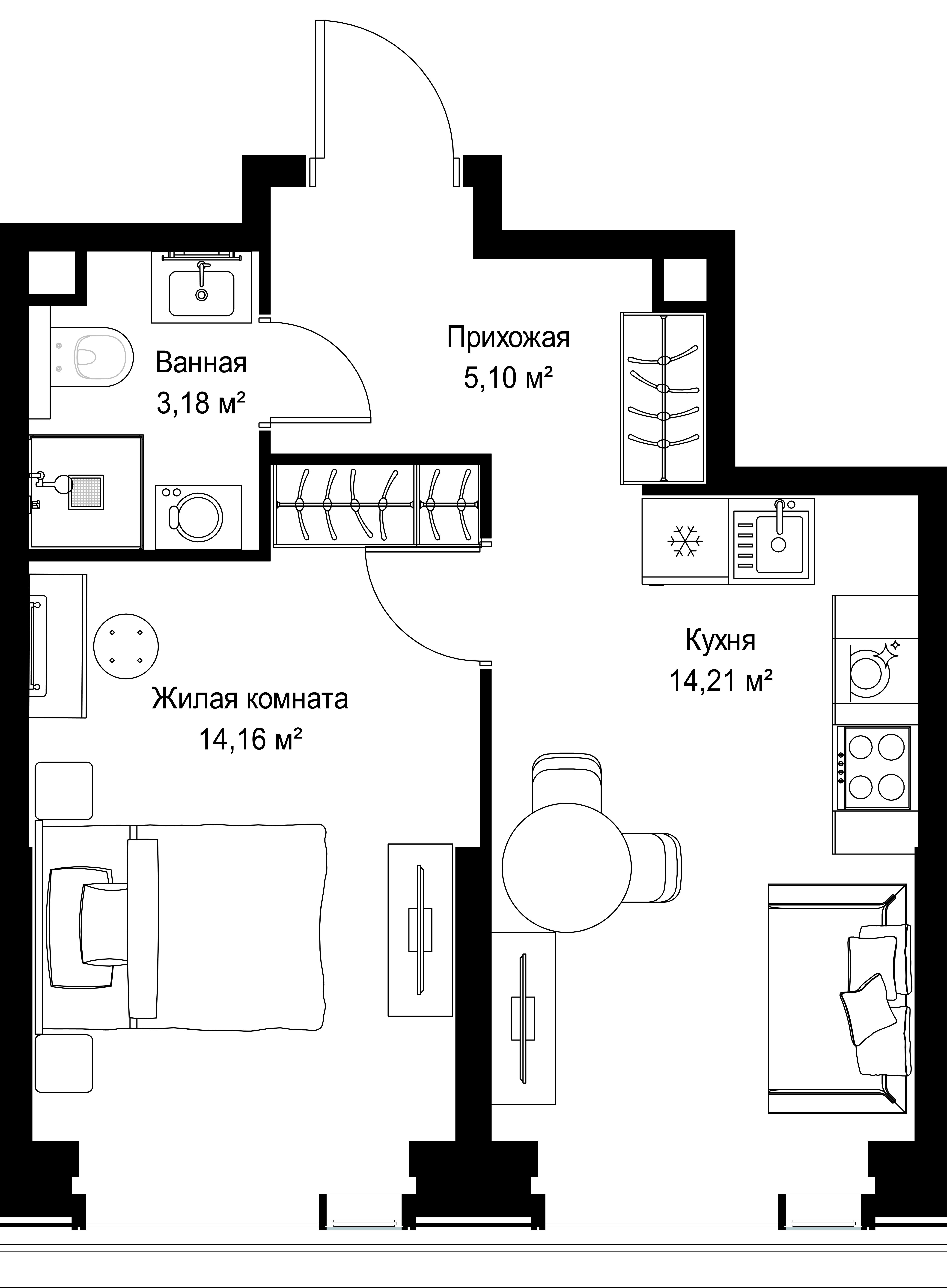 Квартира №41504