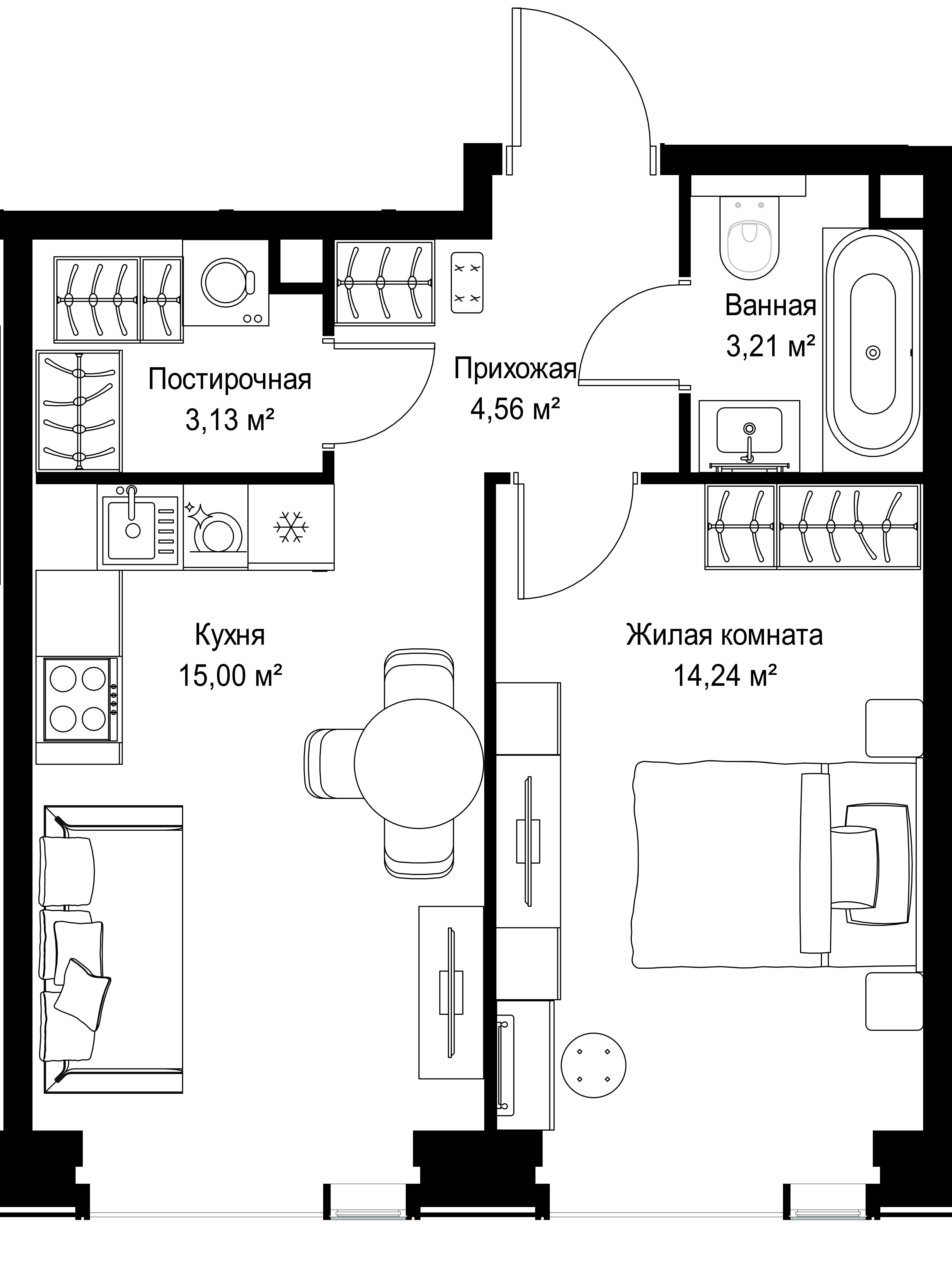 Квартира №42103