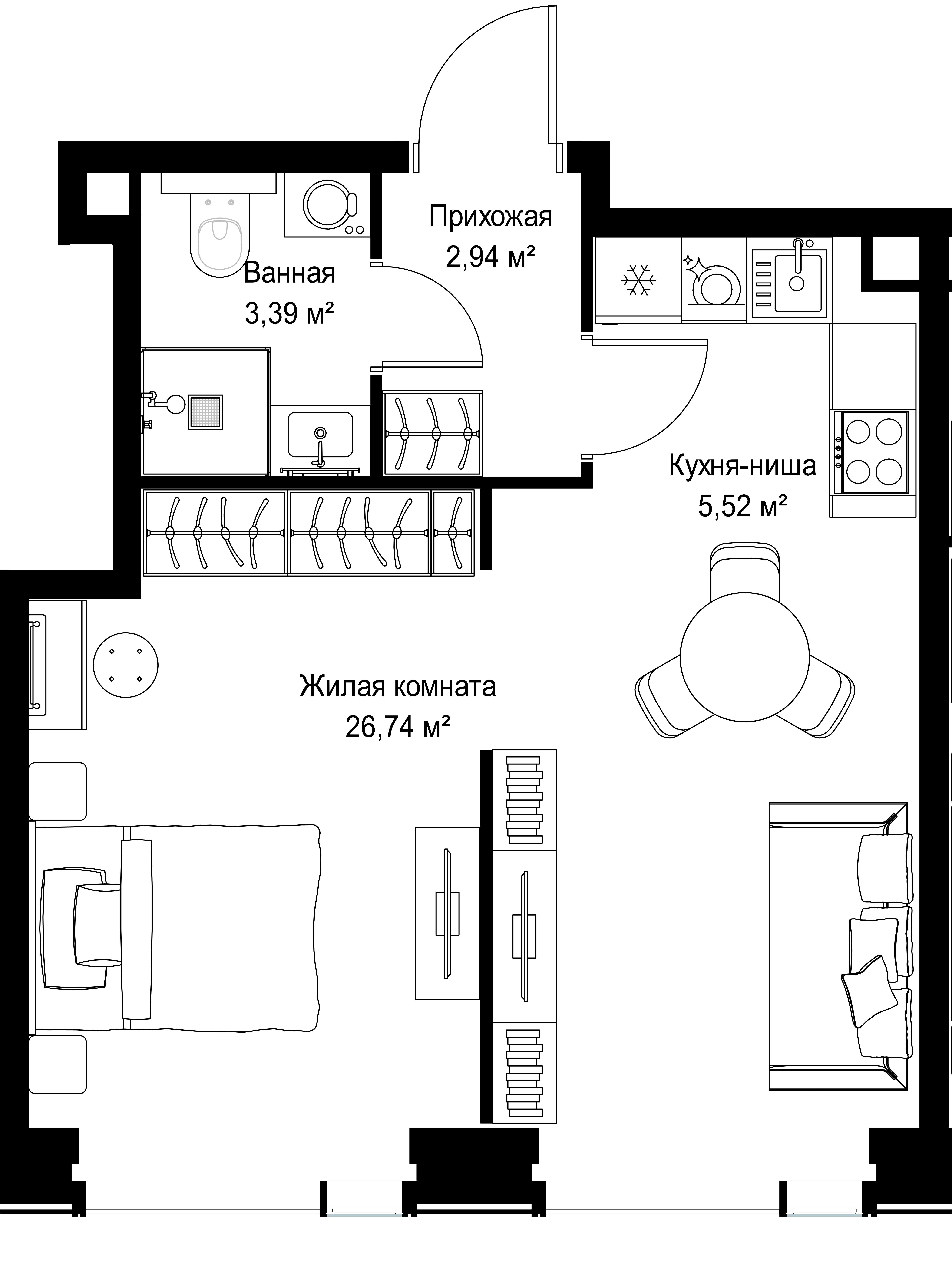 Квартира №42406
