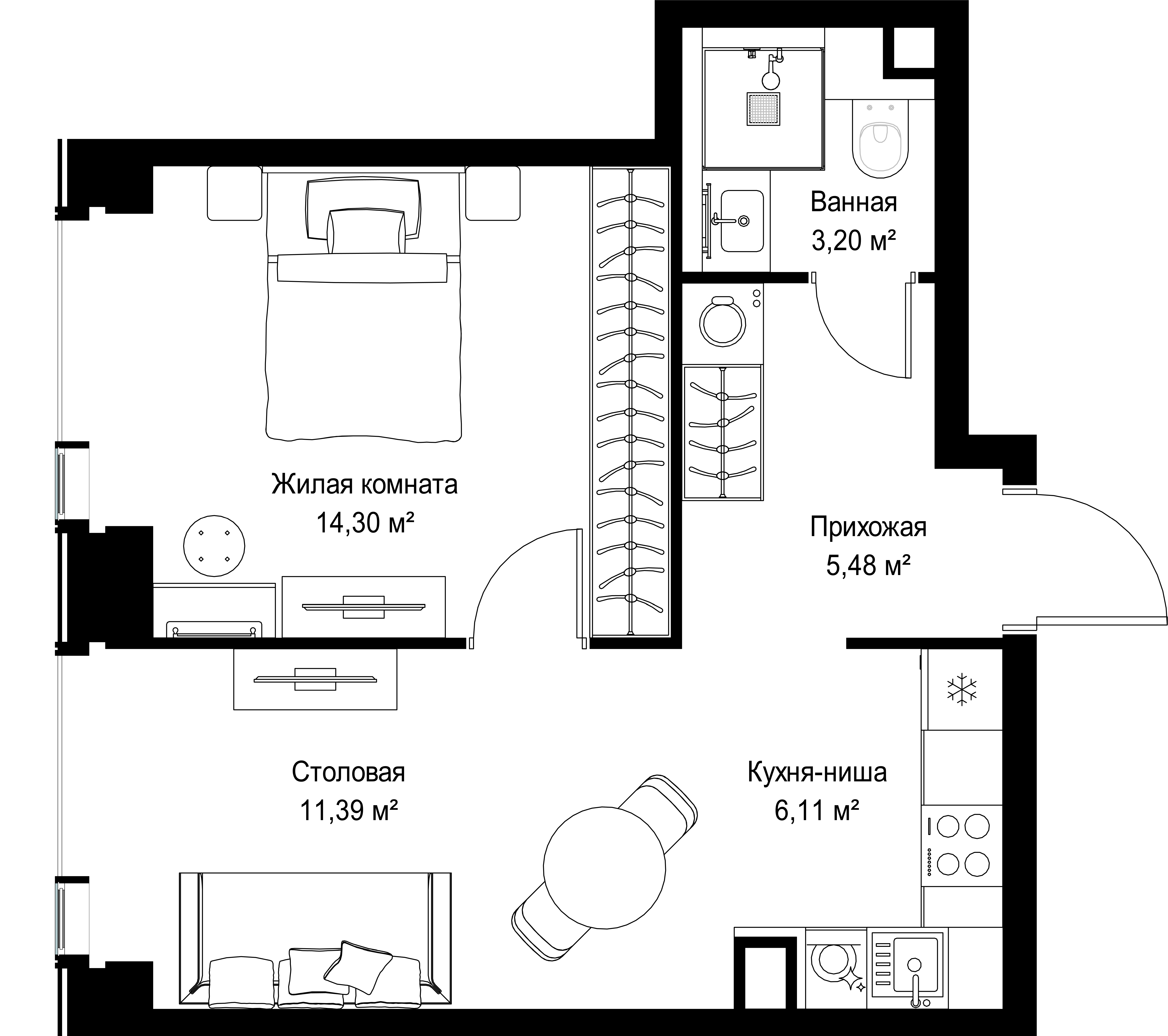 Планировка объекта