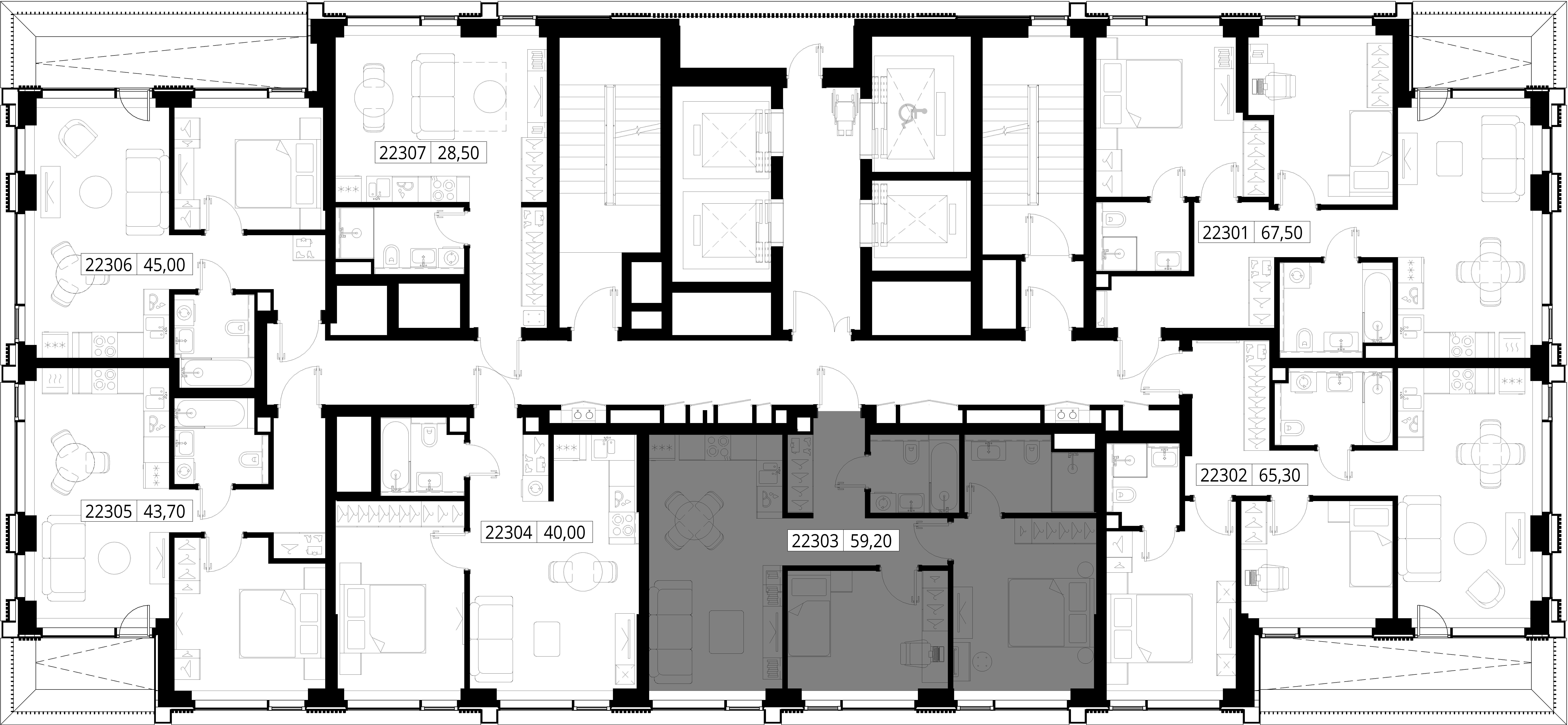 Квартира №22303