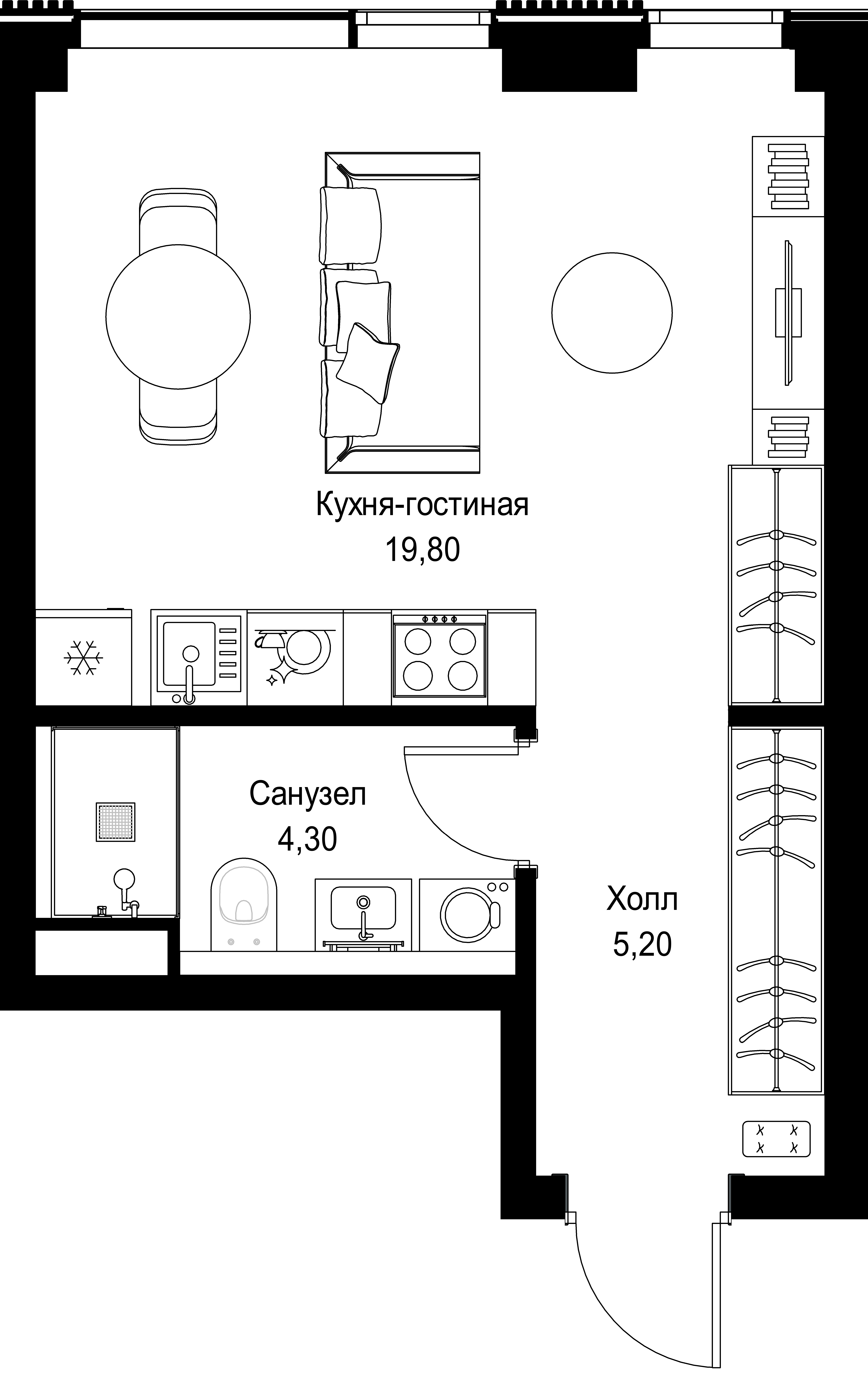 Планировка объекта