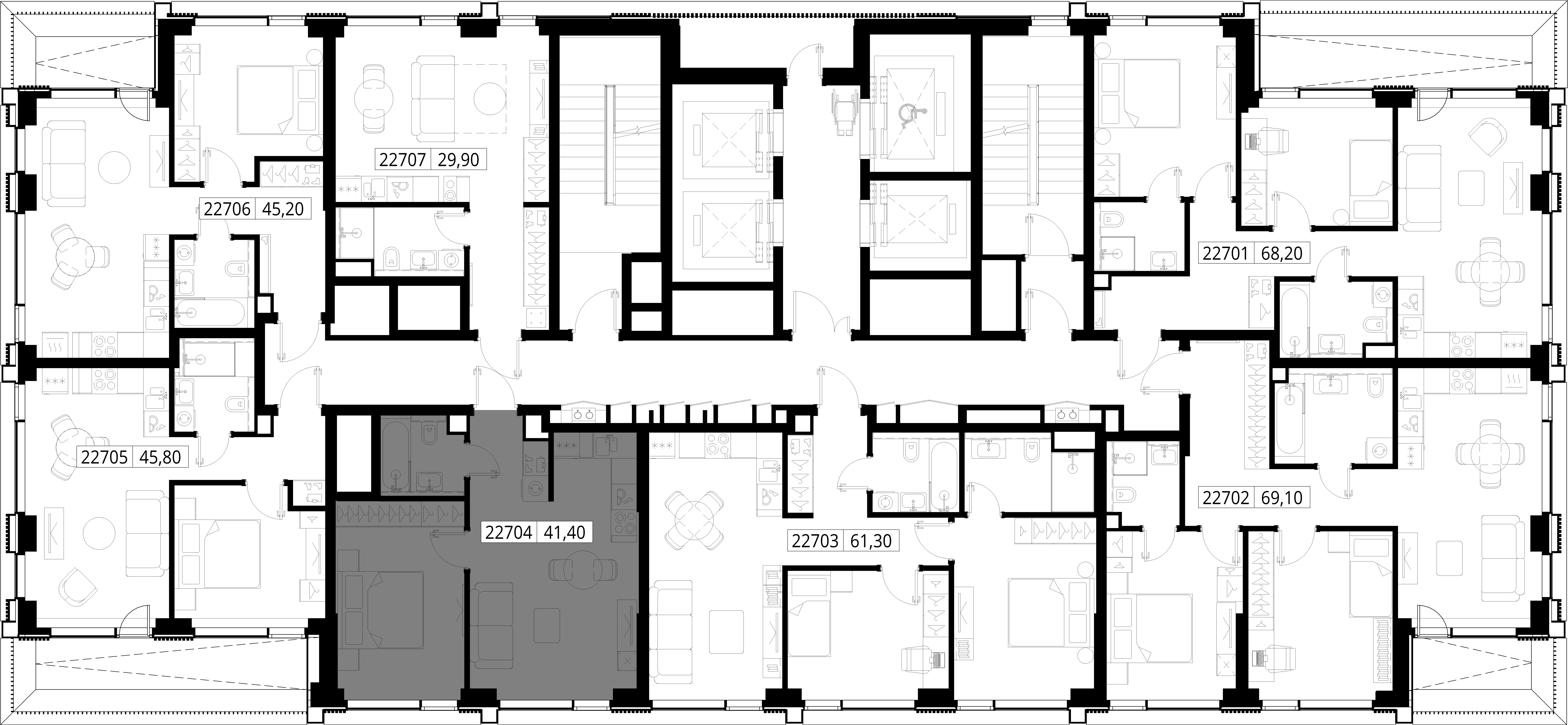 Квартира №22704