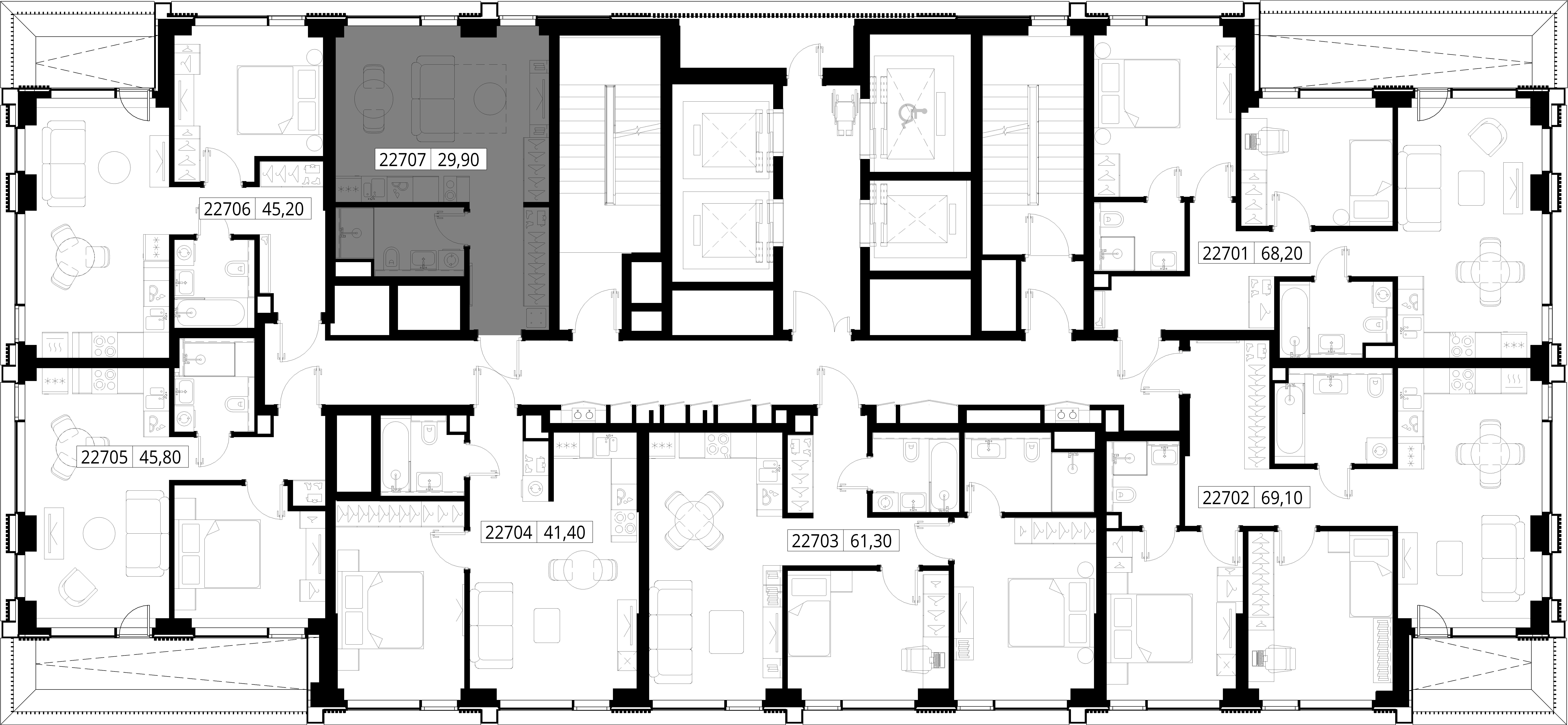 Квартира №22707
