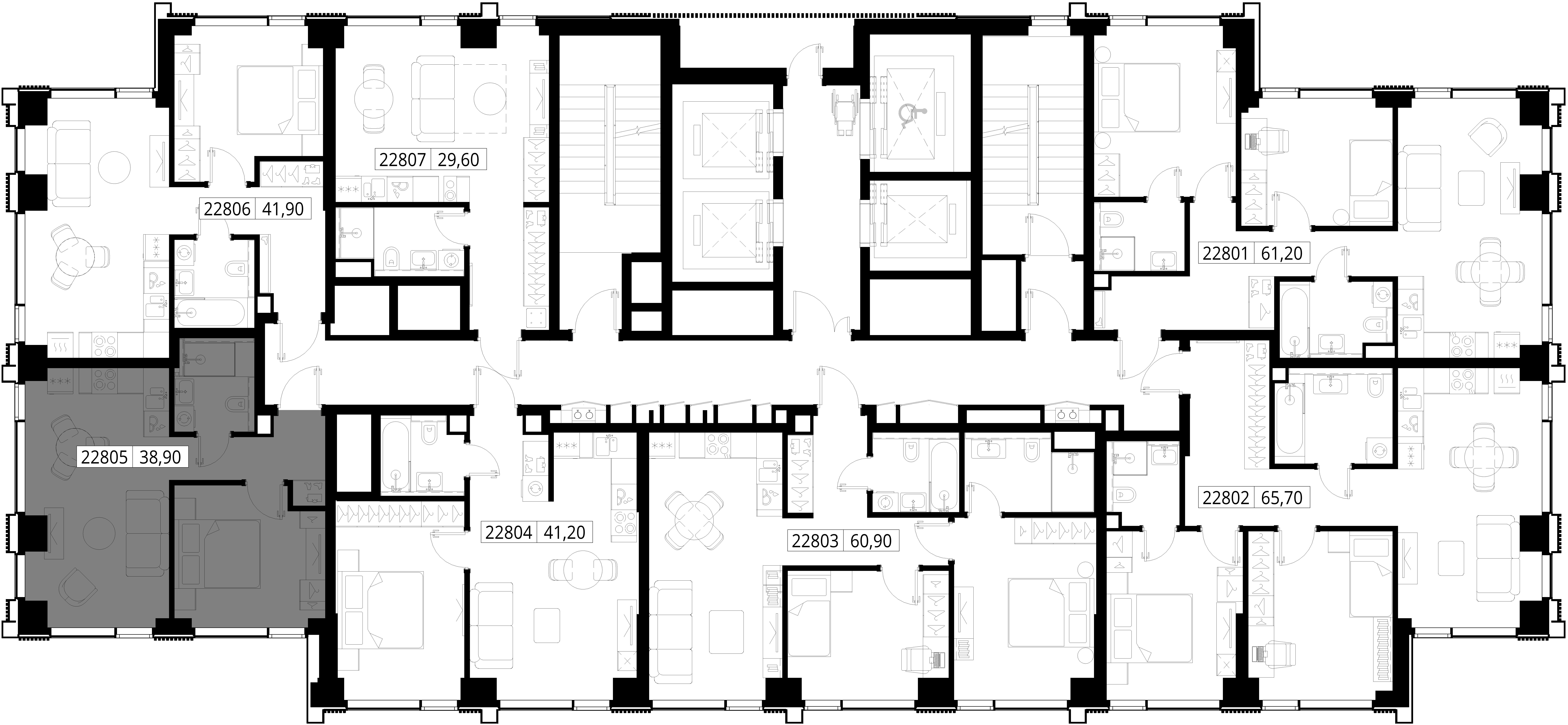 Квартира №22805