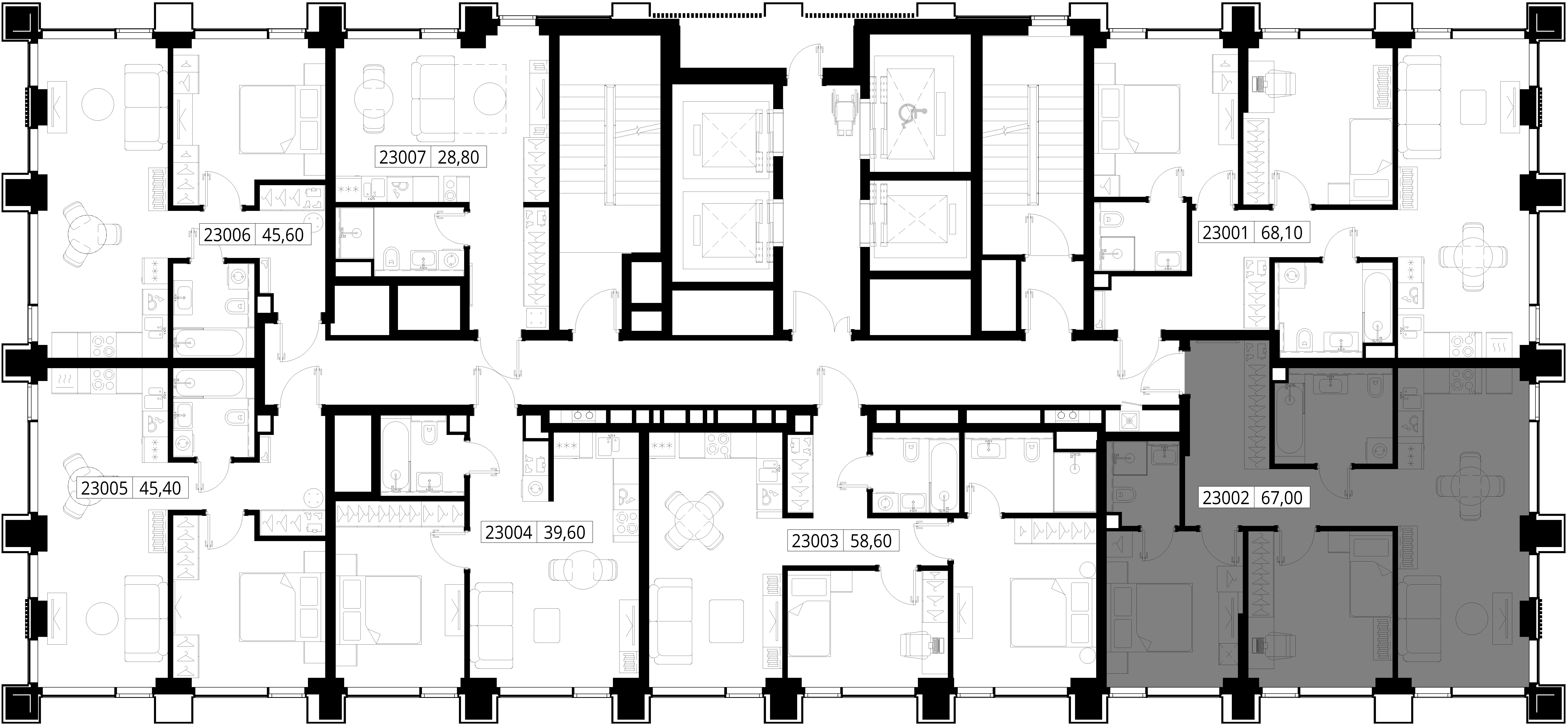 Квартира №23002