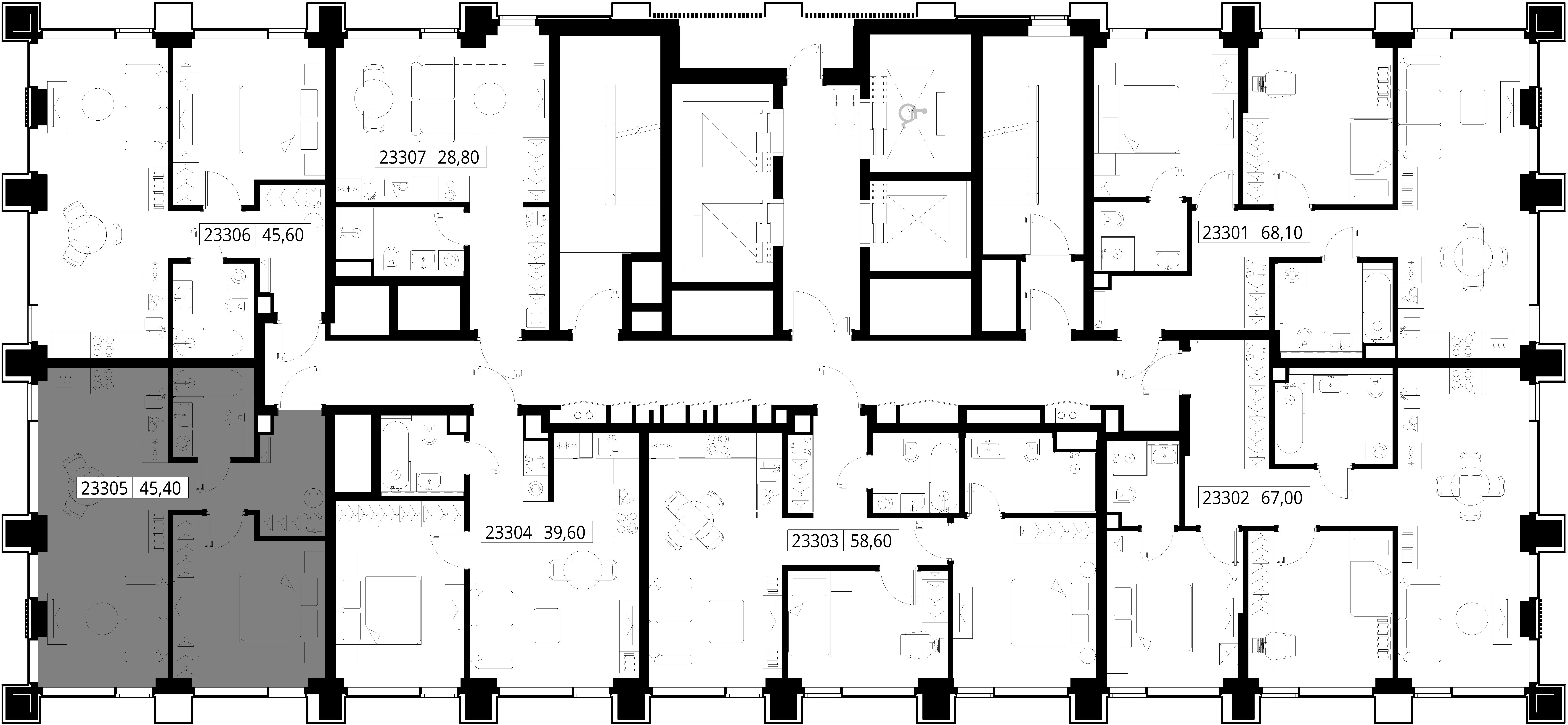 Квартира №23305