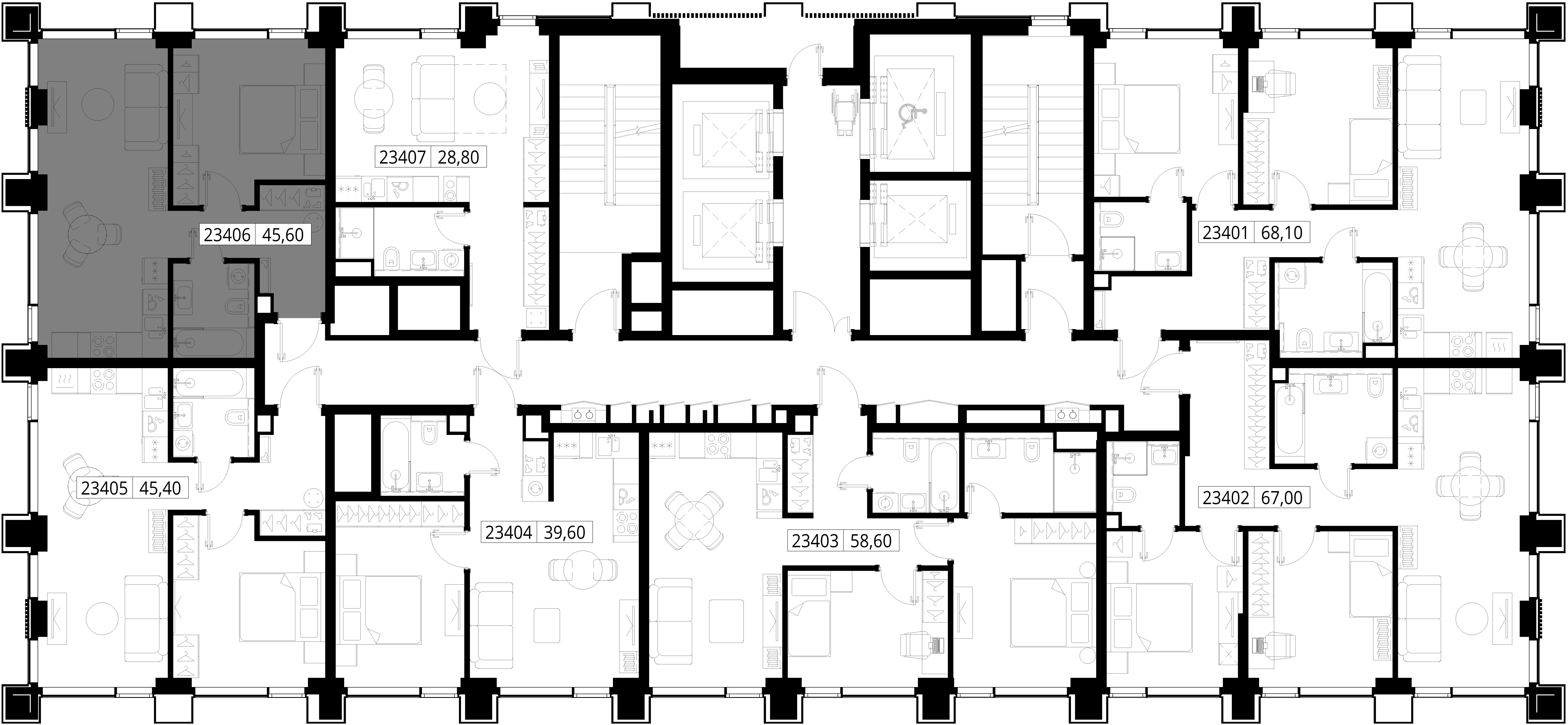 Квартира №23406