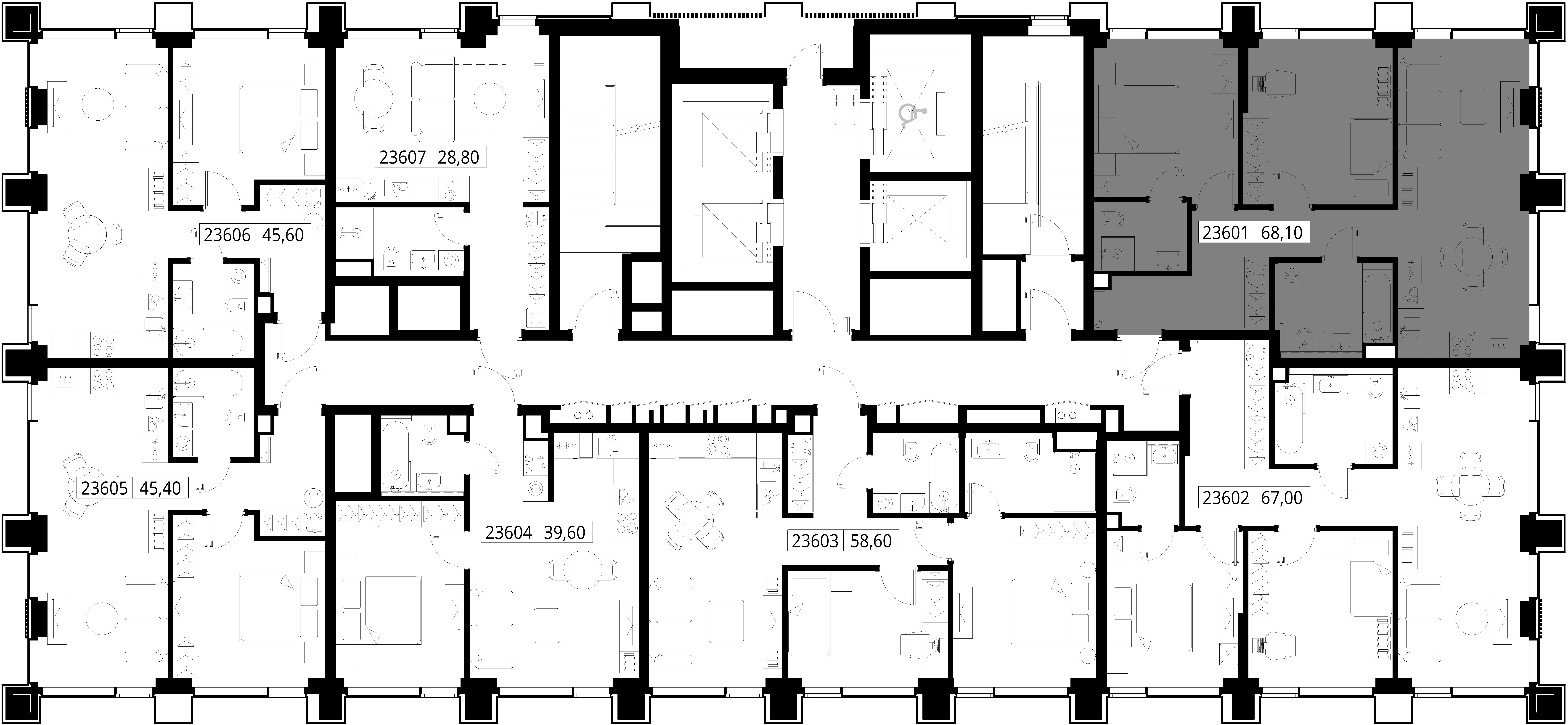 Квартира №23601