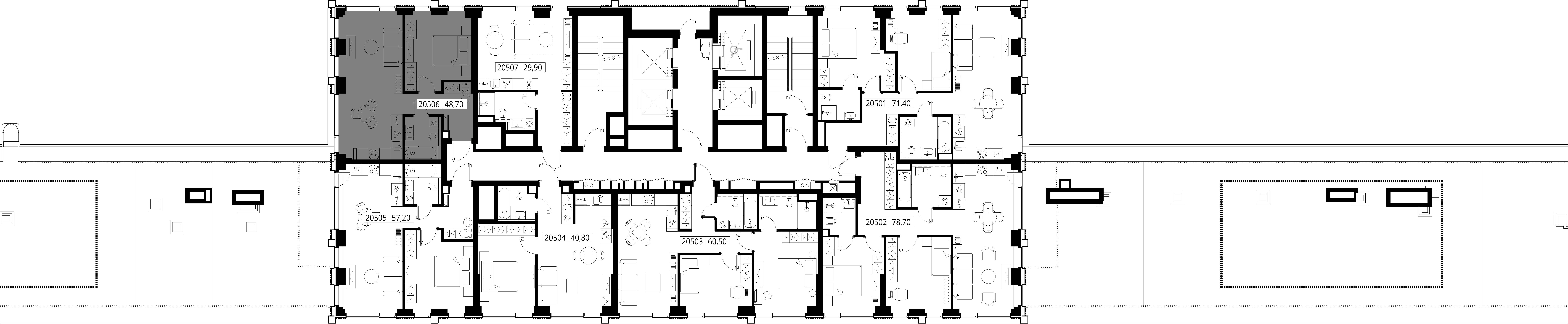 Квартира №20506