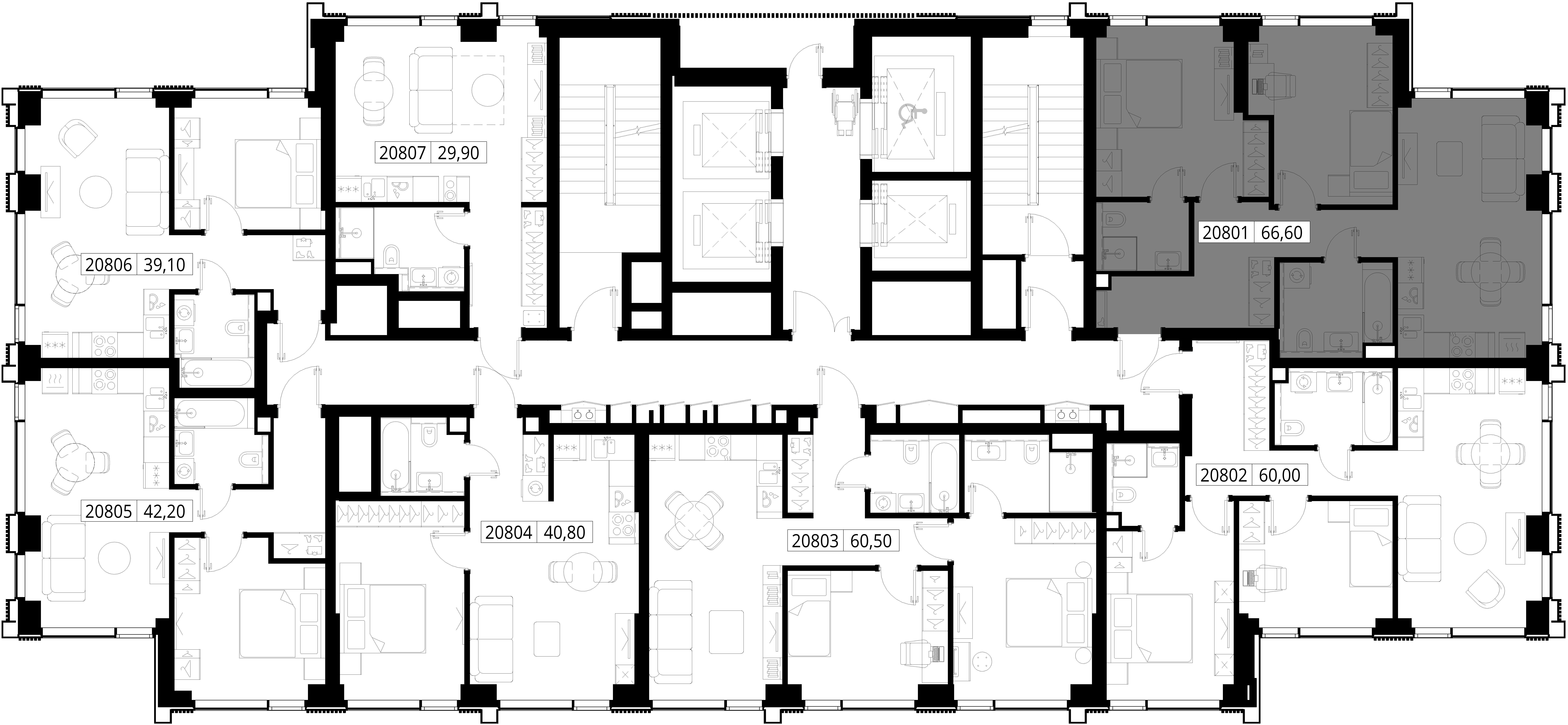 Квартира №20801