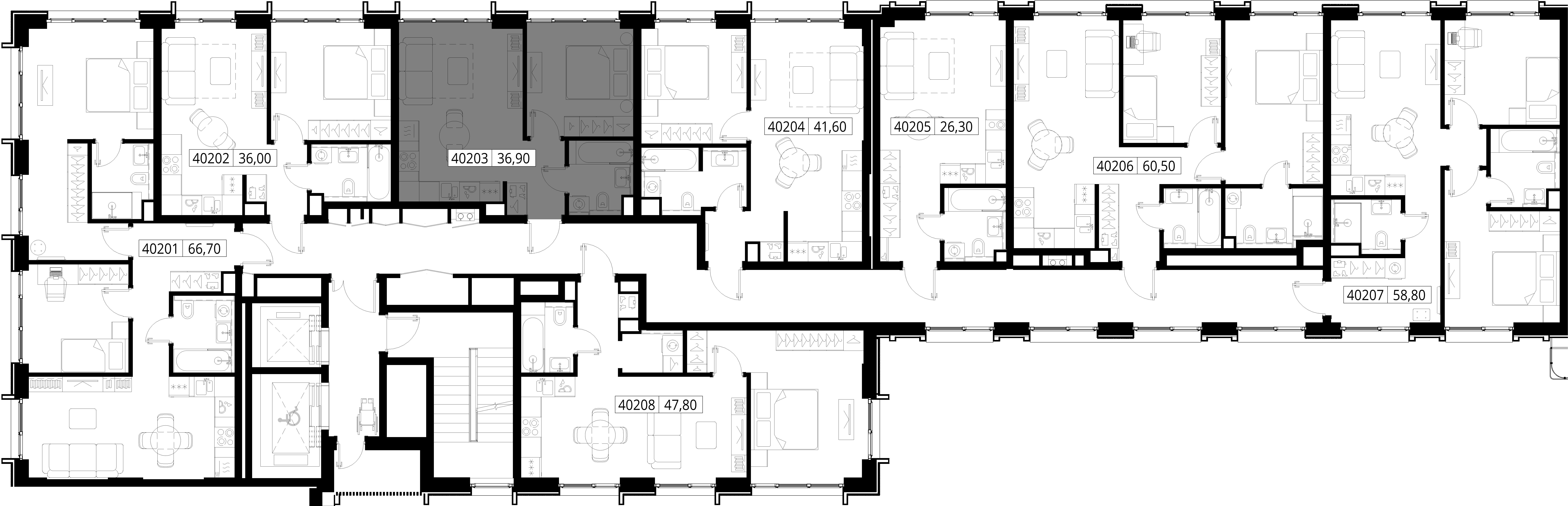 Квартира №40203