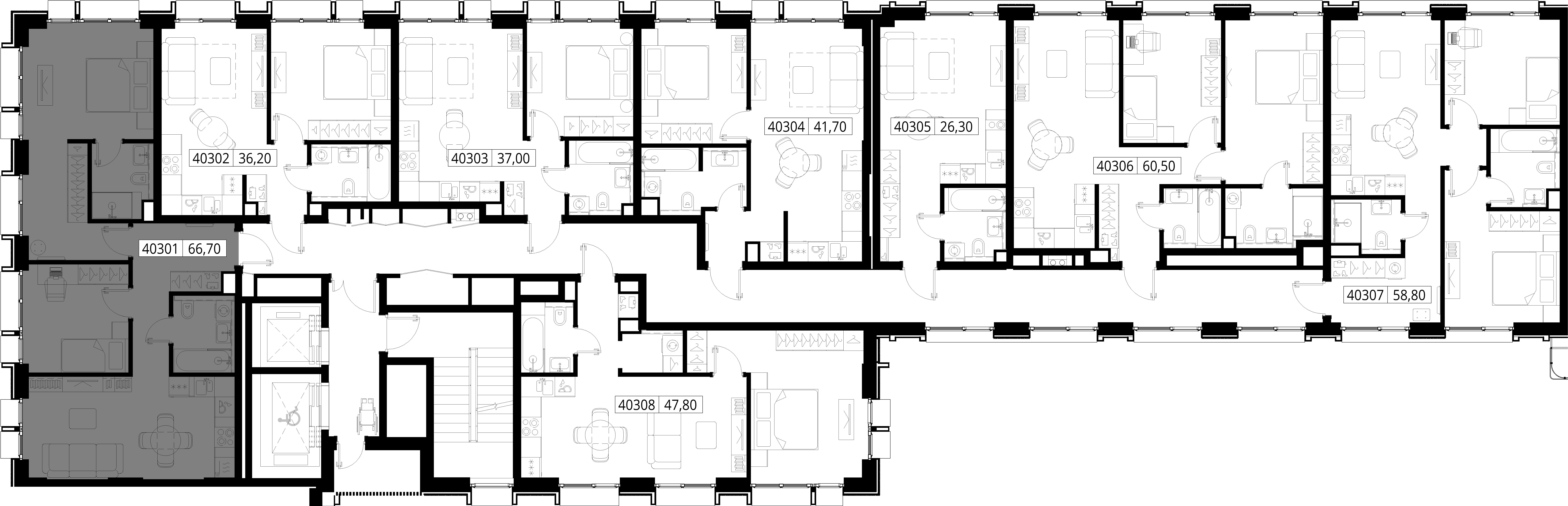 Квартира №40301