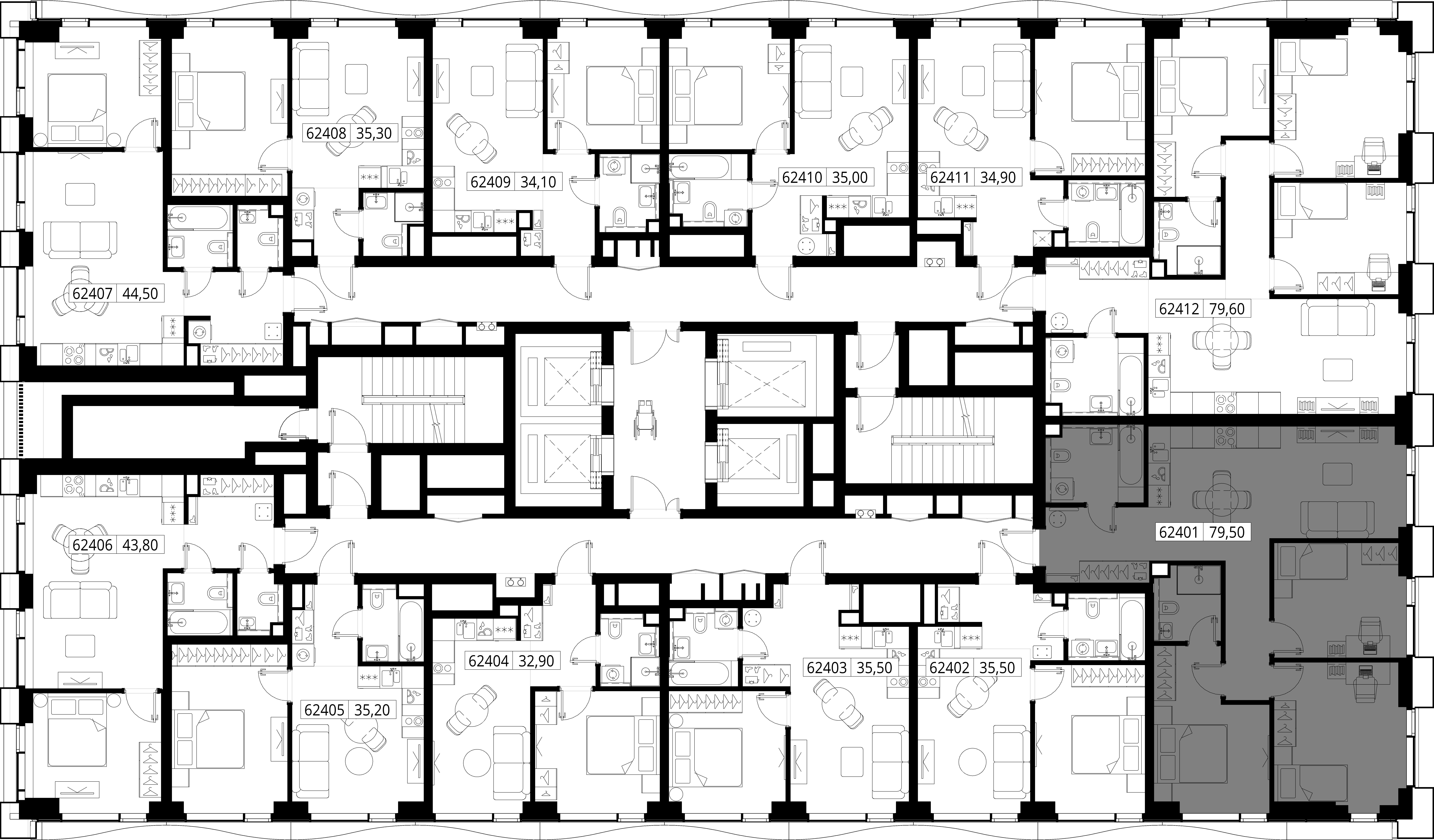 Квартира №62401