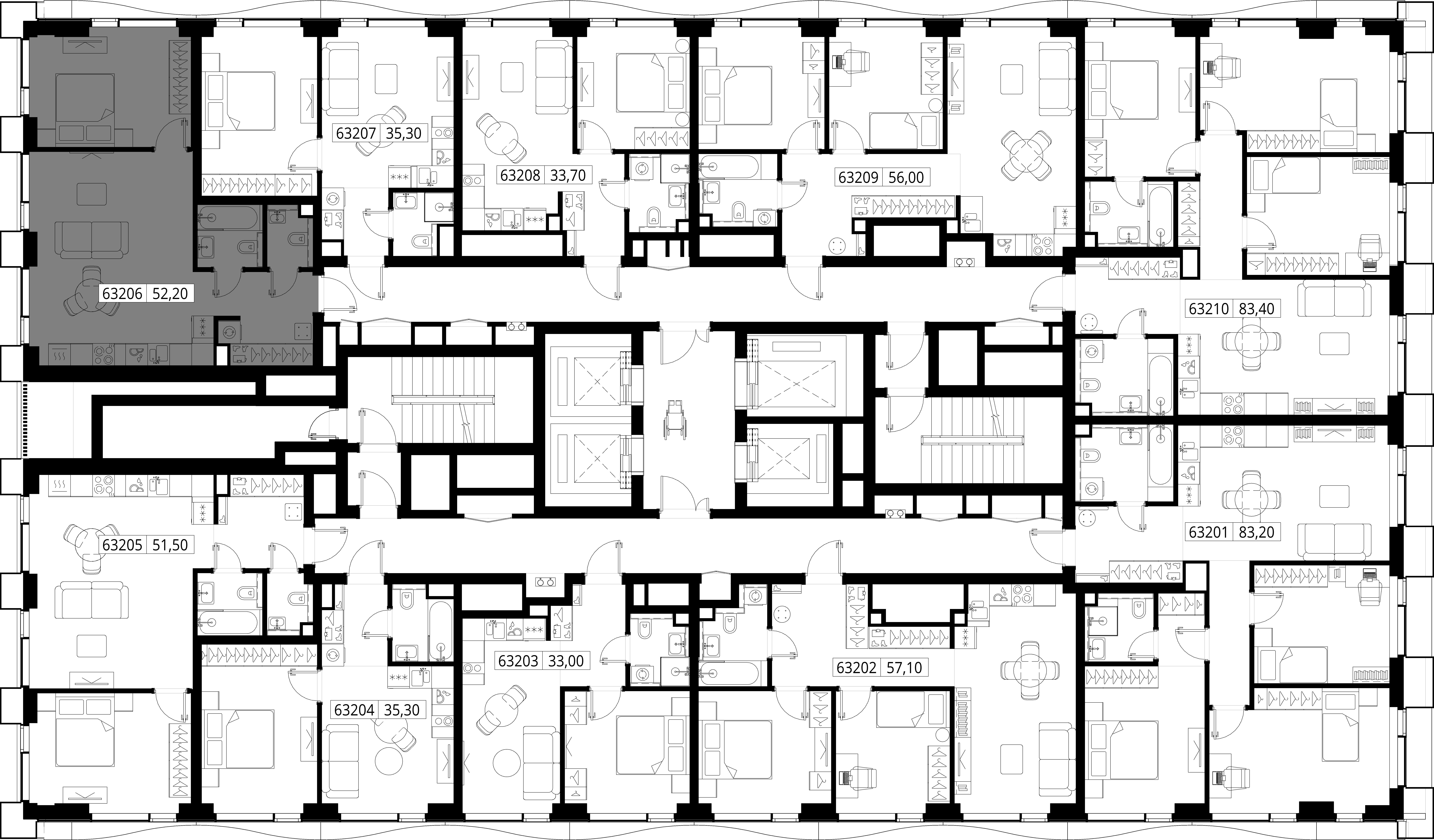 Квартира №63206