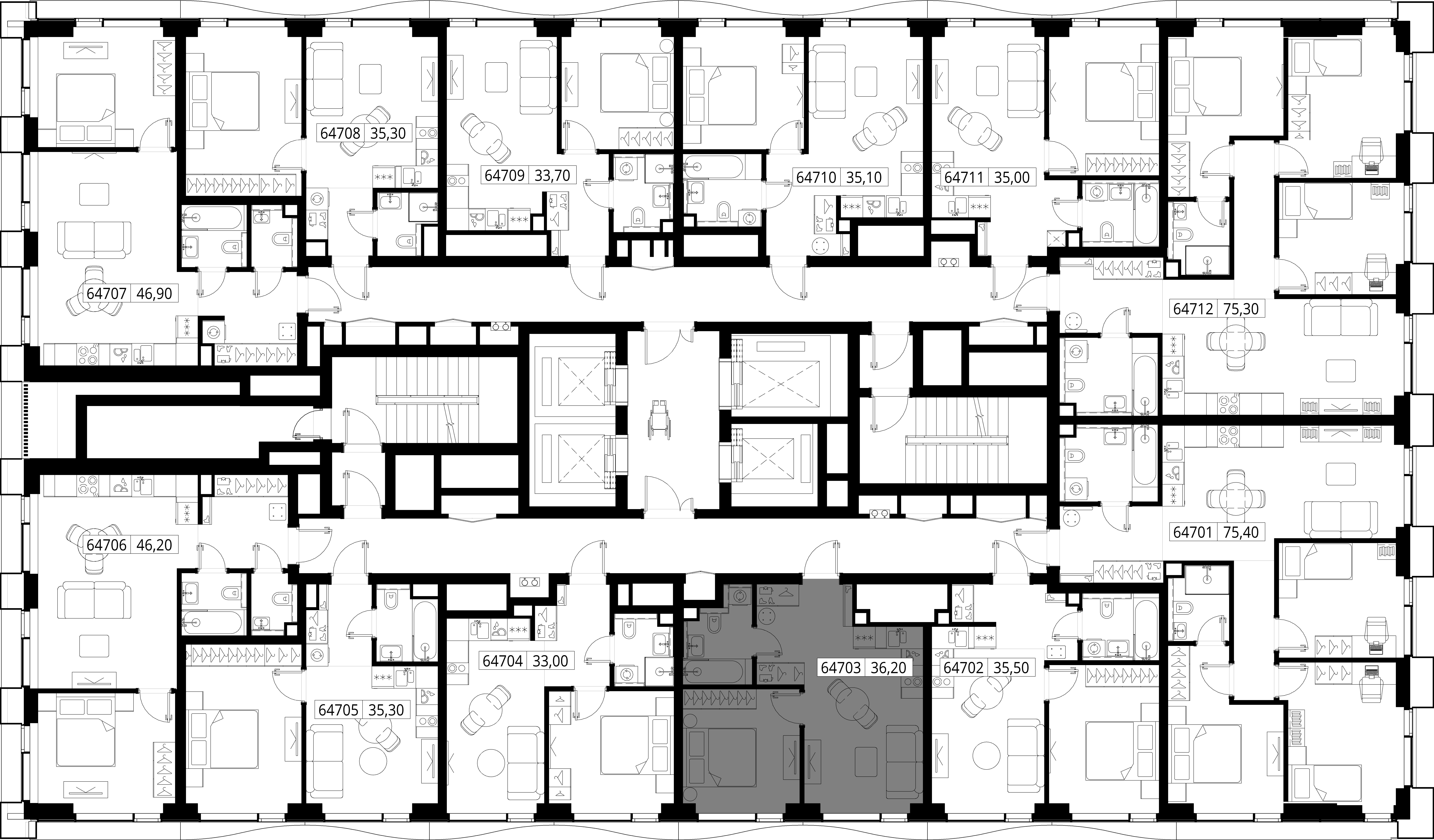 Квартира №64703
