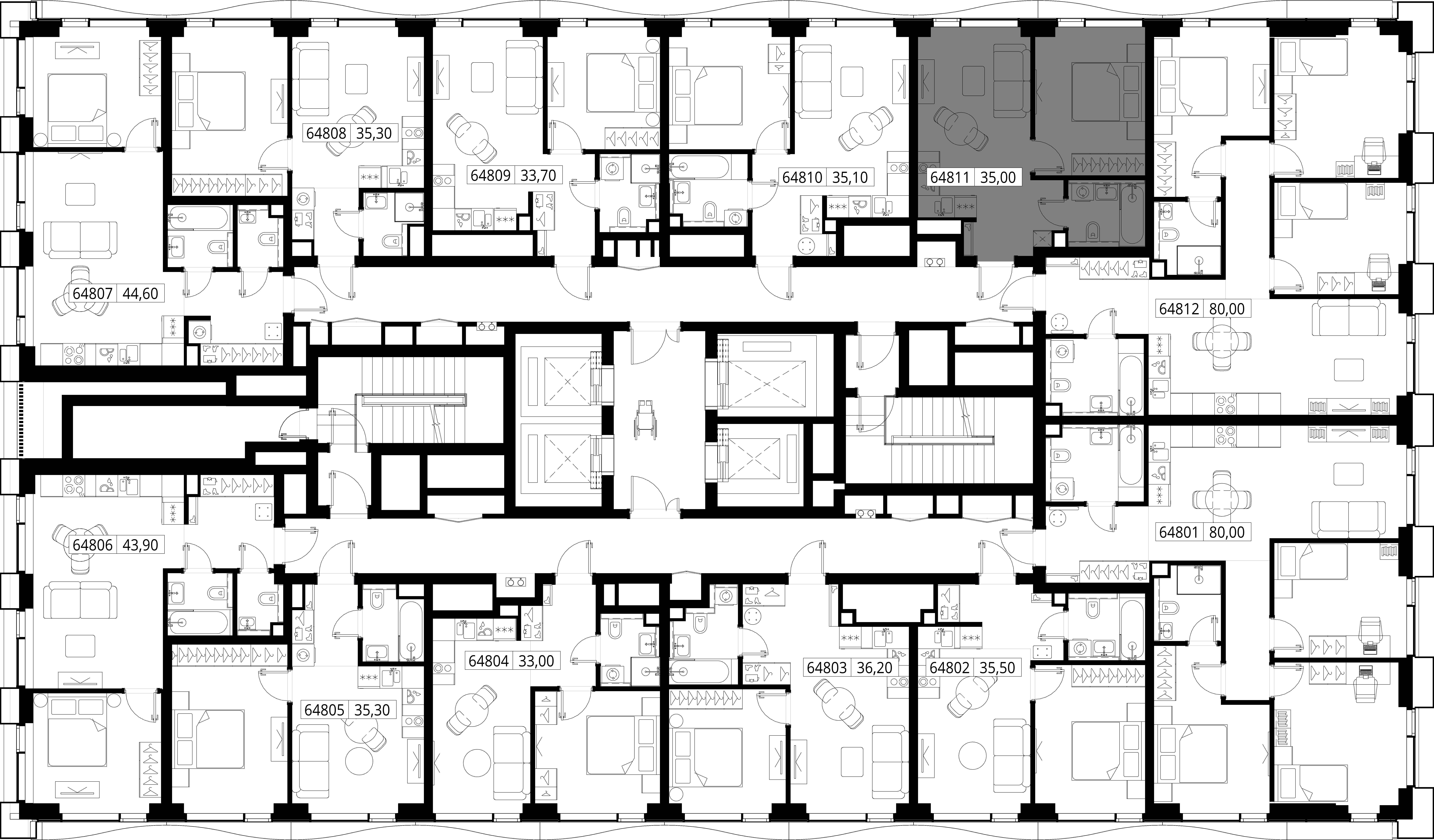 Квартира №64811