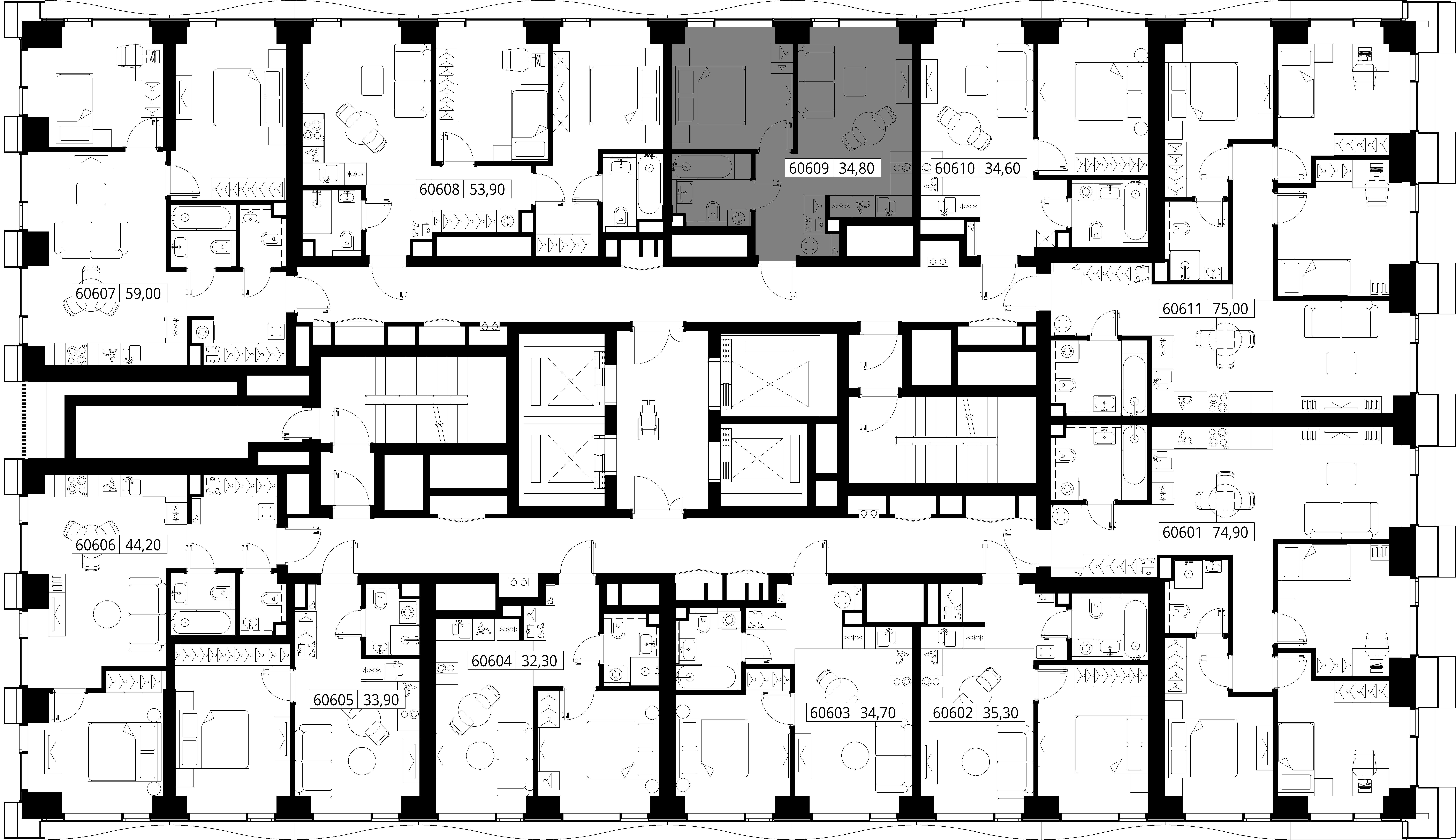 Квартира №60609