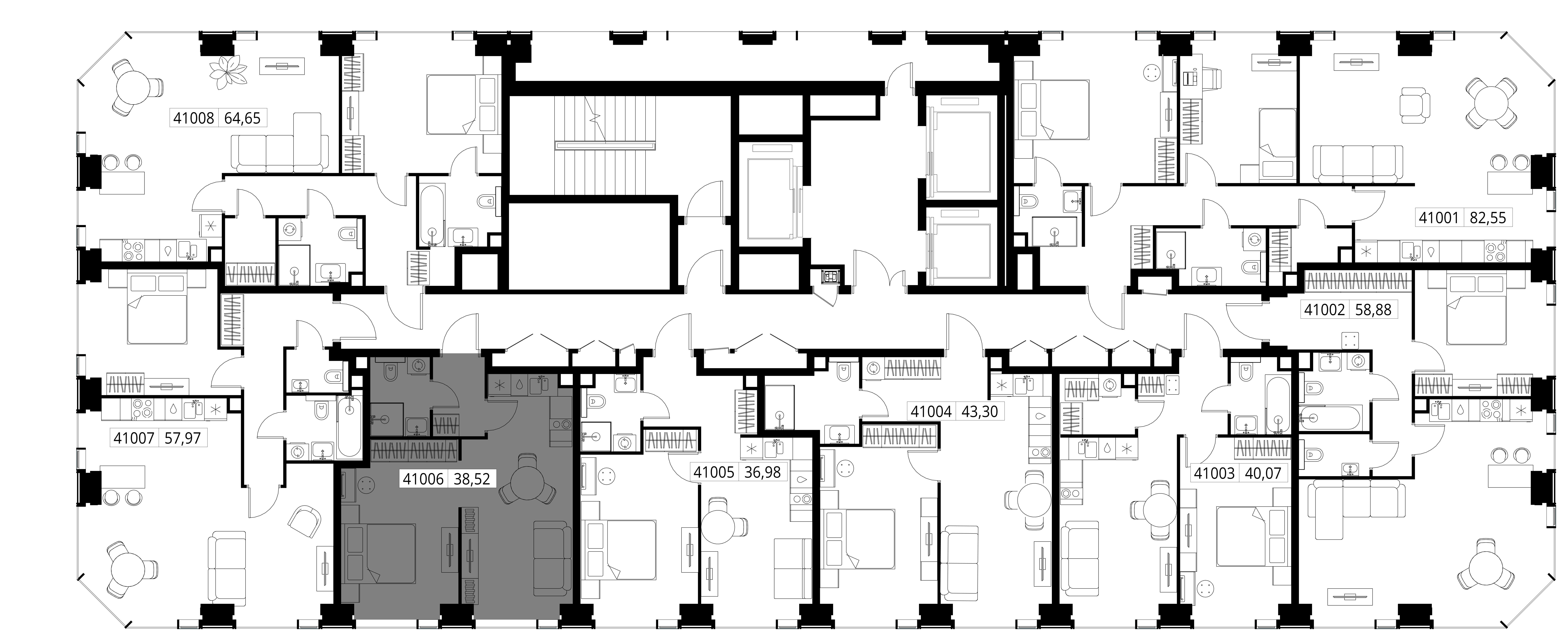 Квартира №41006