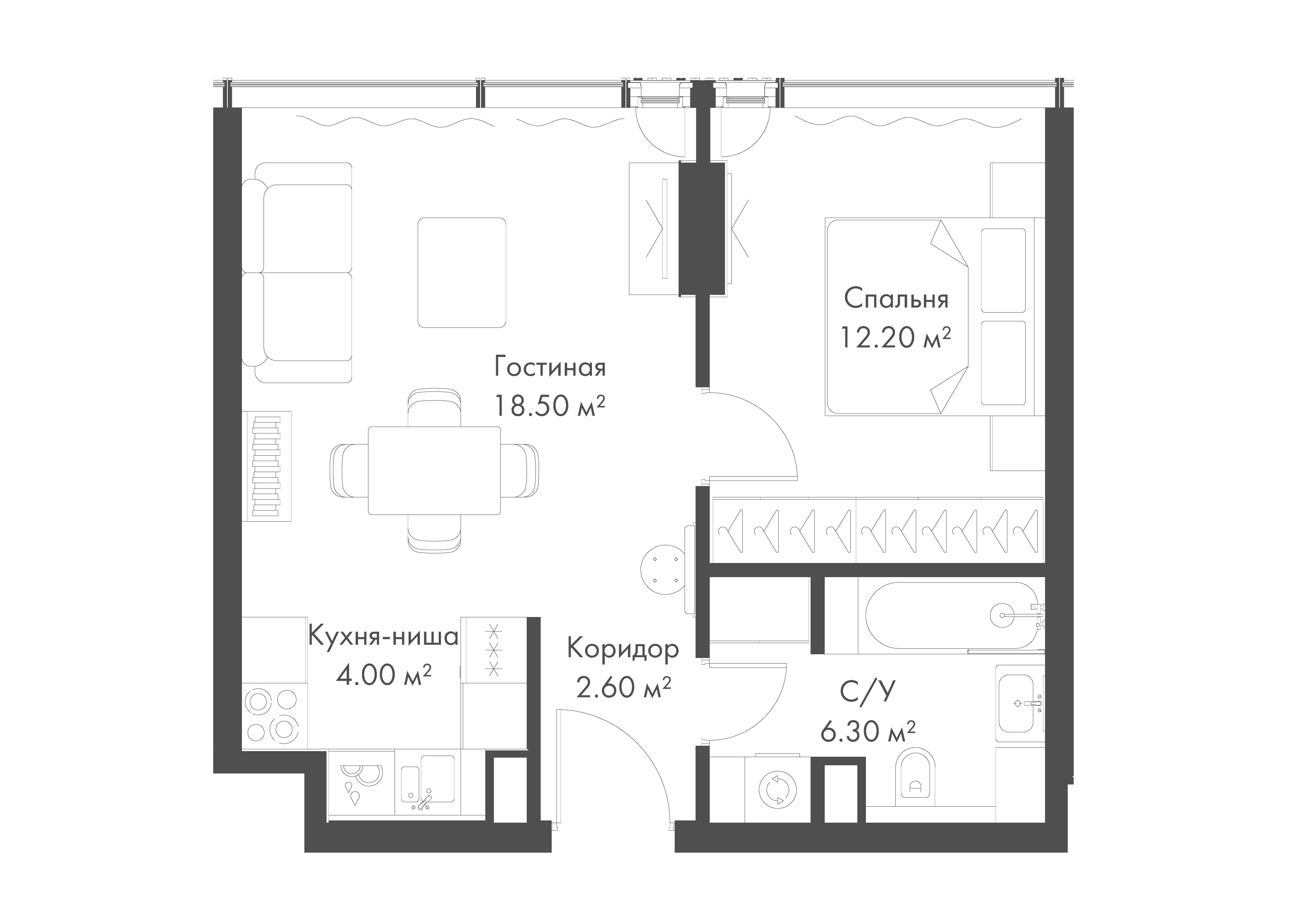 Квартира №463