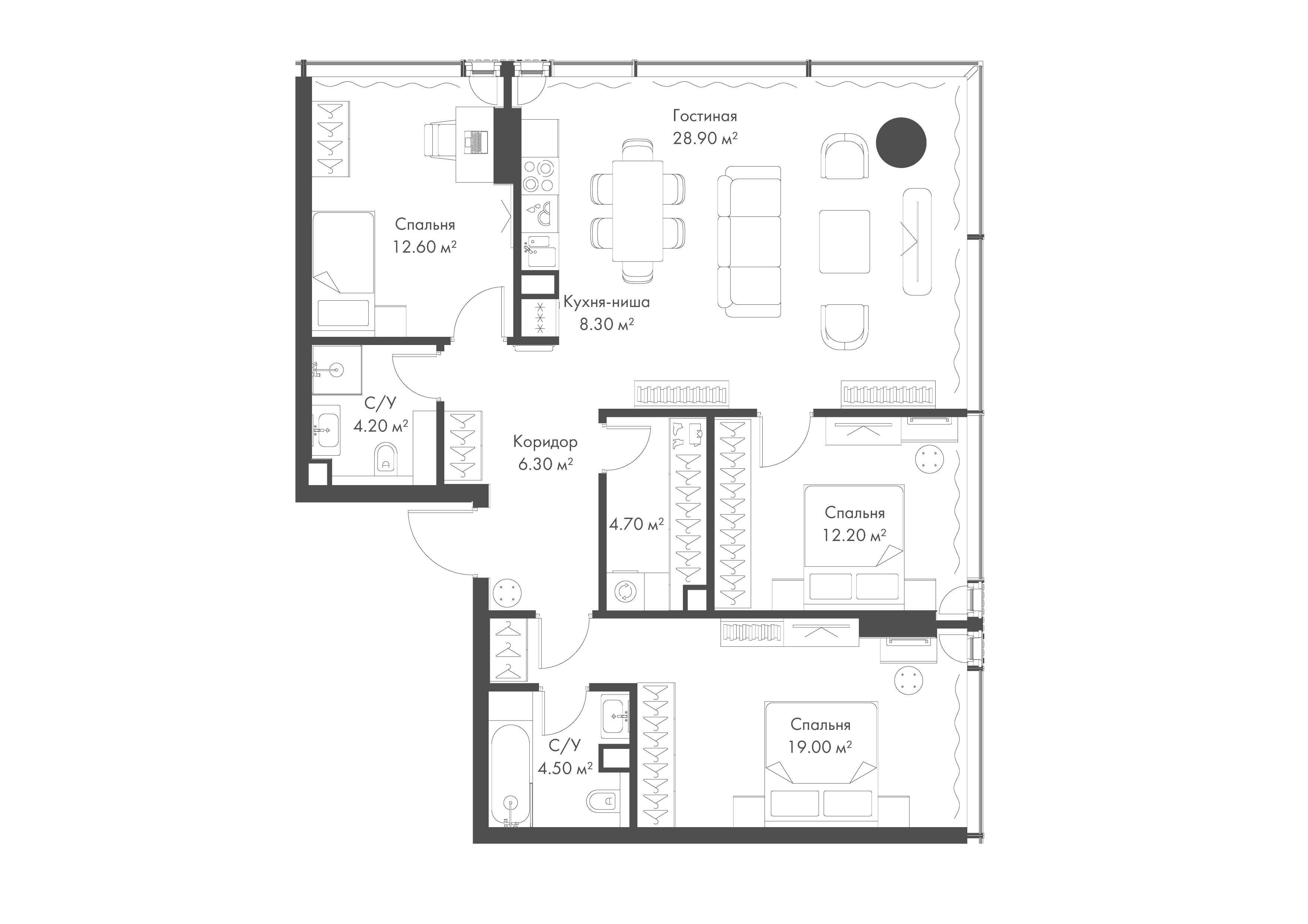 Квартира №496