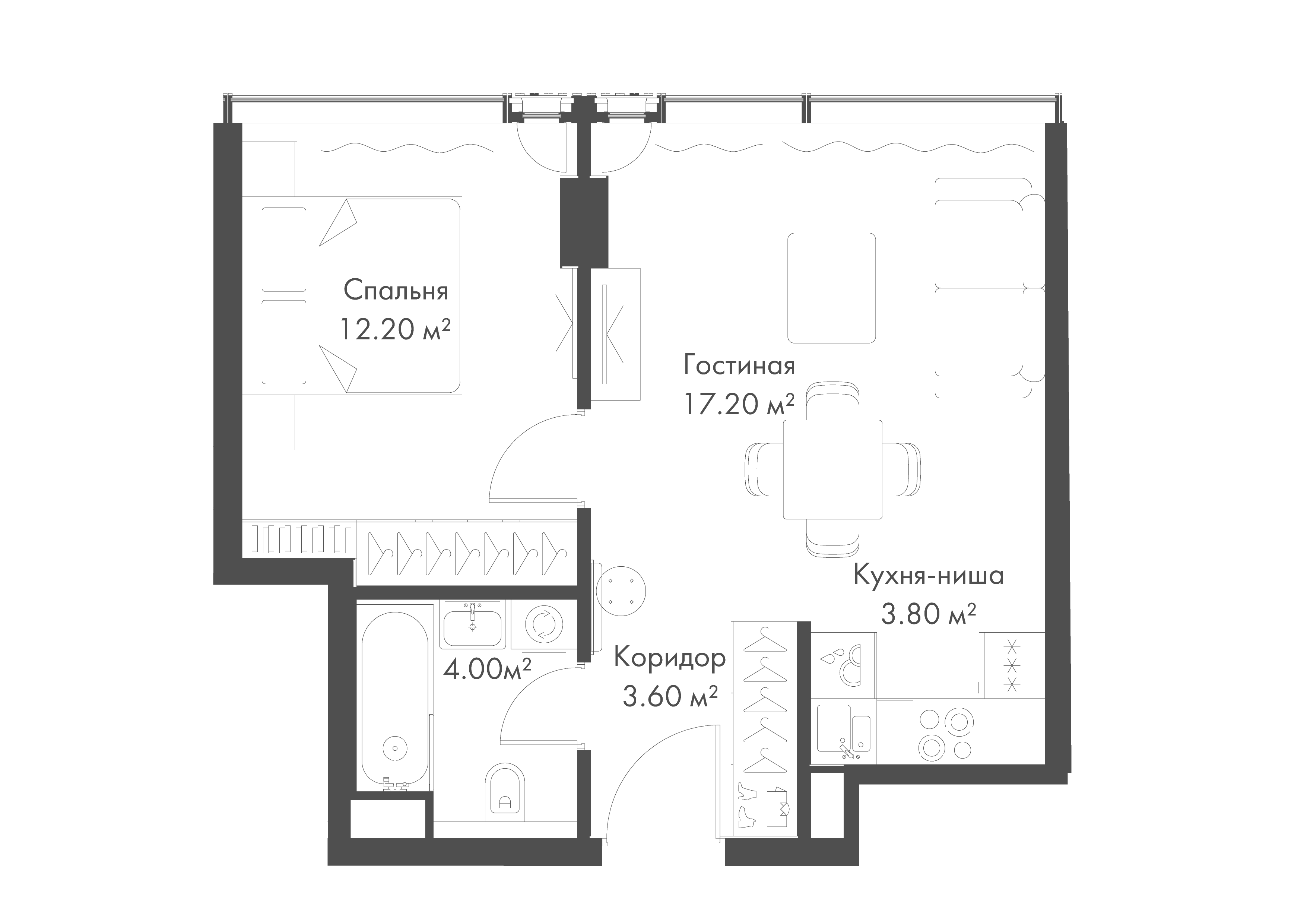 Квартира №0918-3