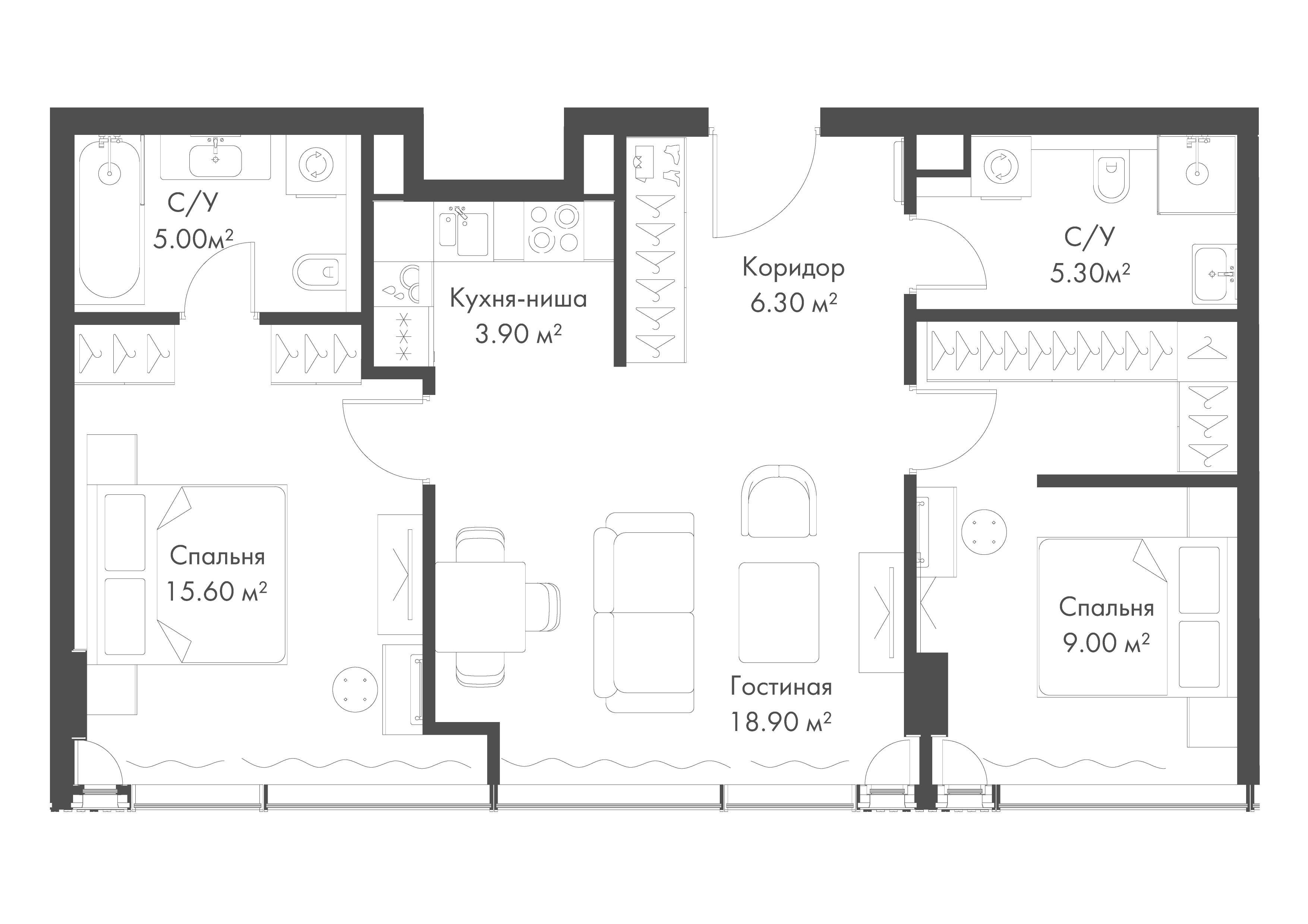 Квартира №0918-7