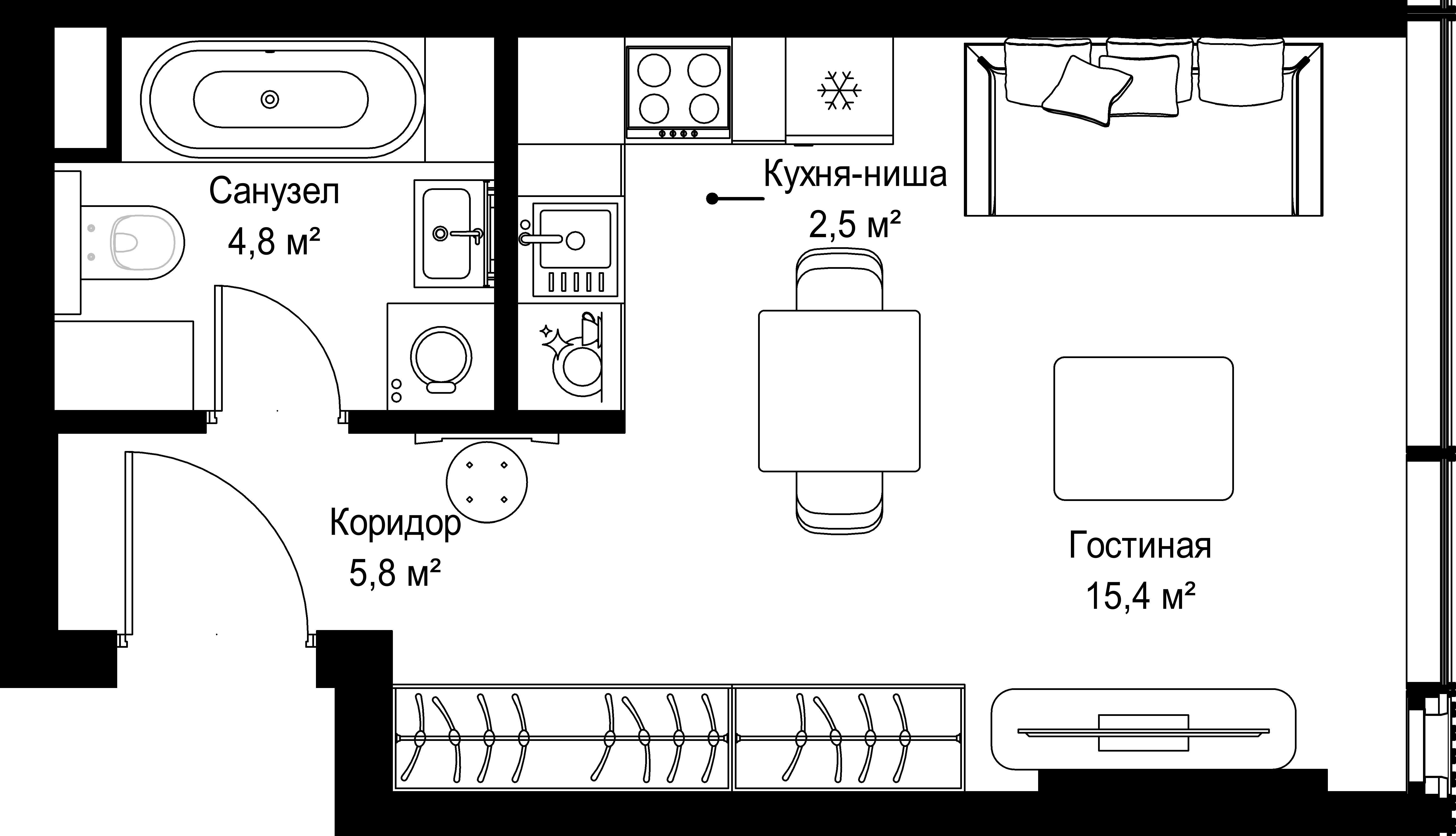 План этажа