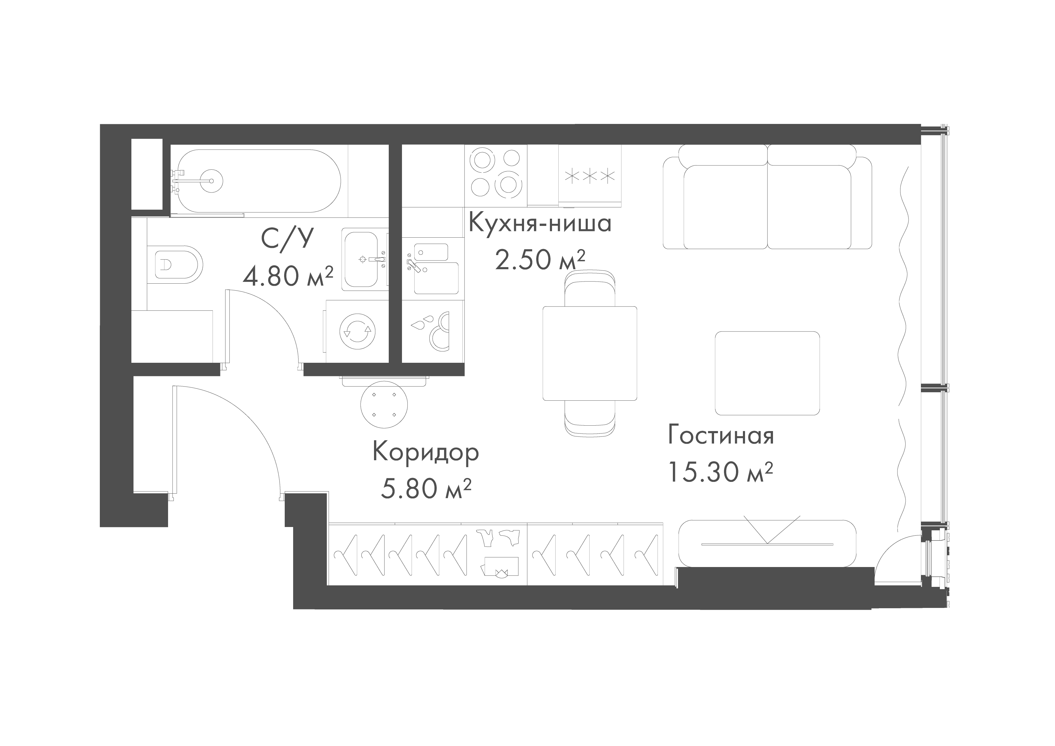 Квартира №968