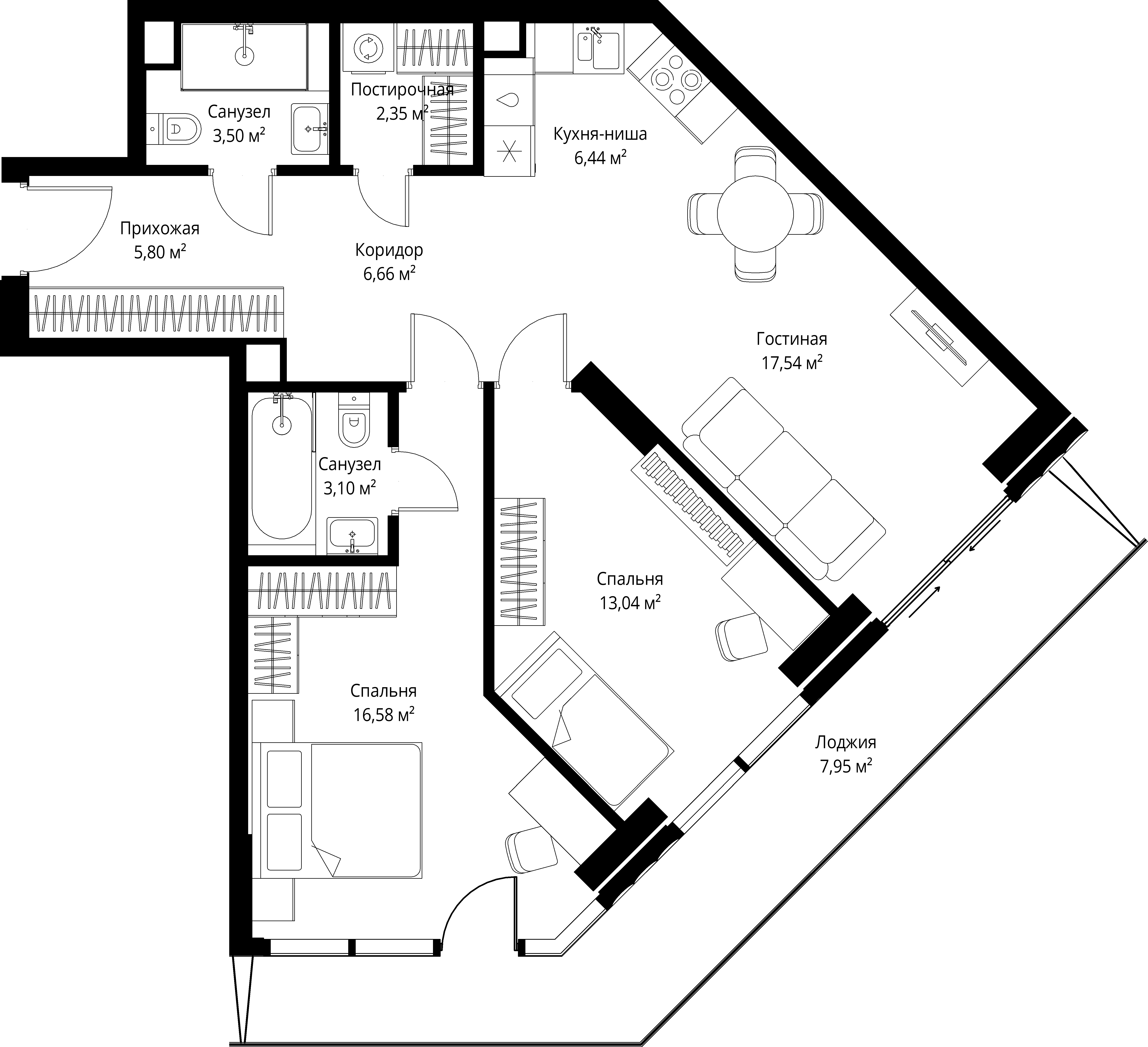 Квартира №11613