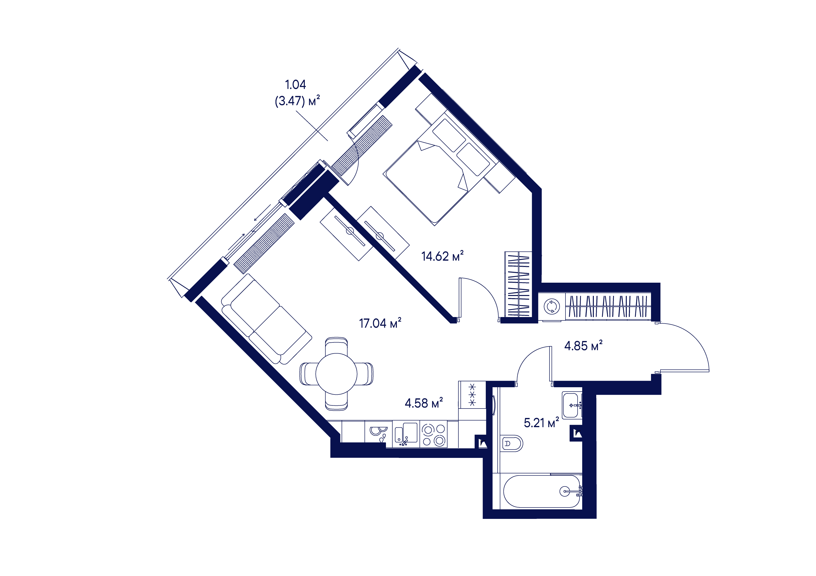 Квартира №11905