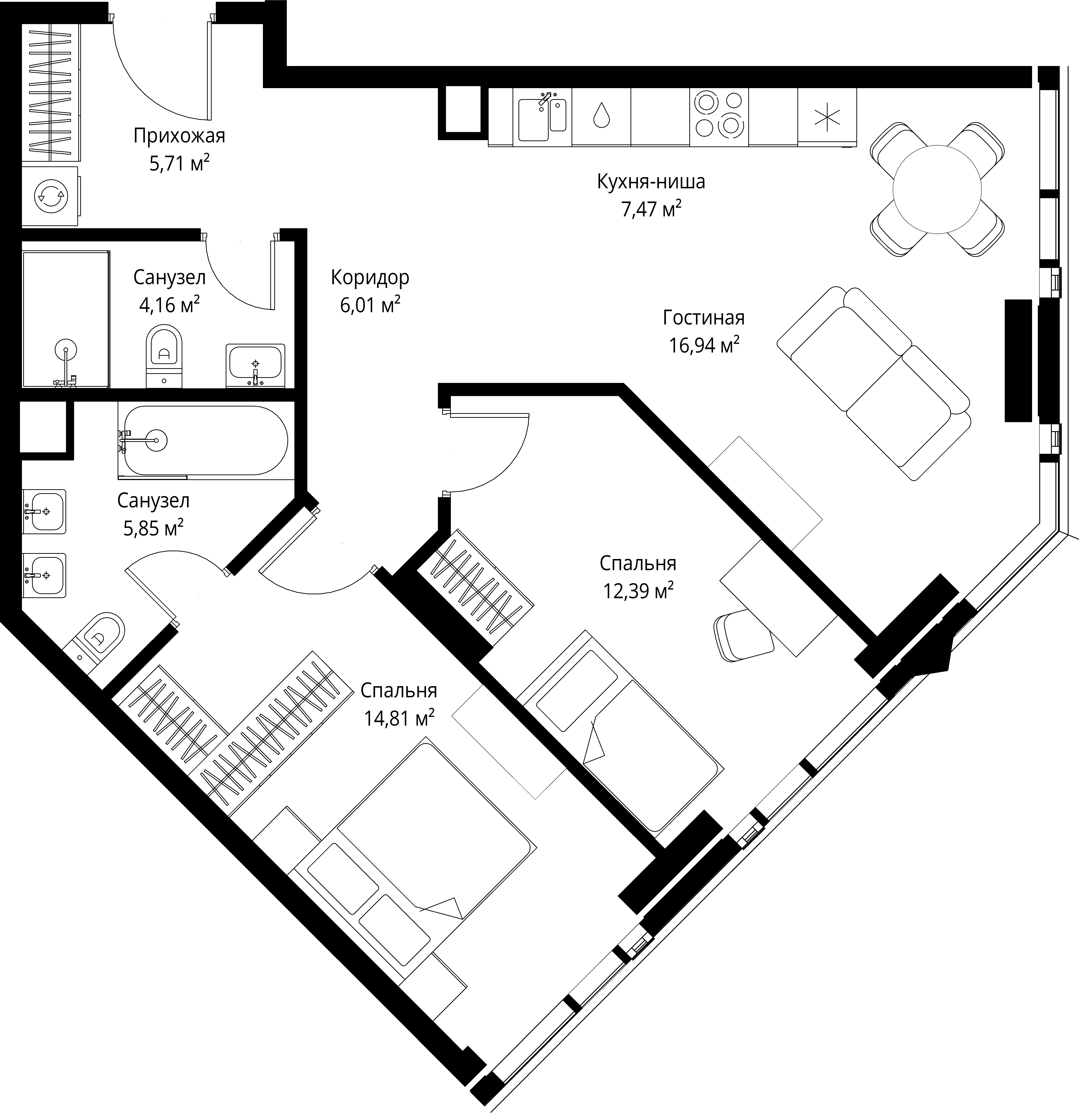 Квартира №13211