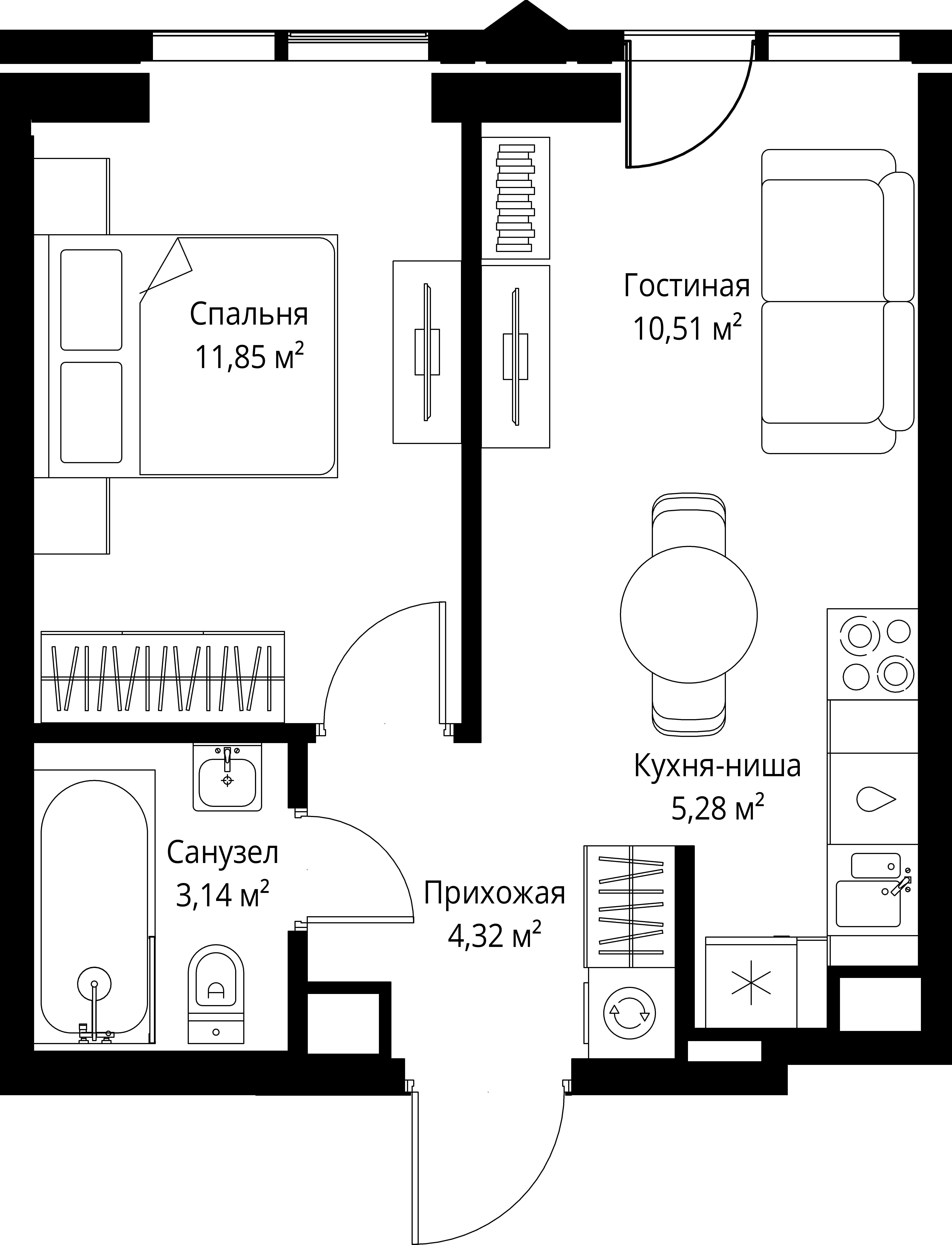 Квартира №41102