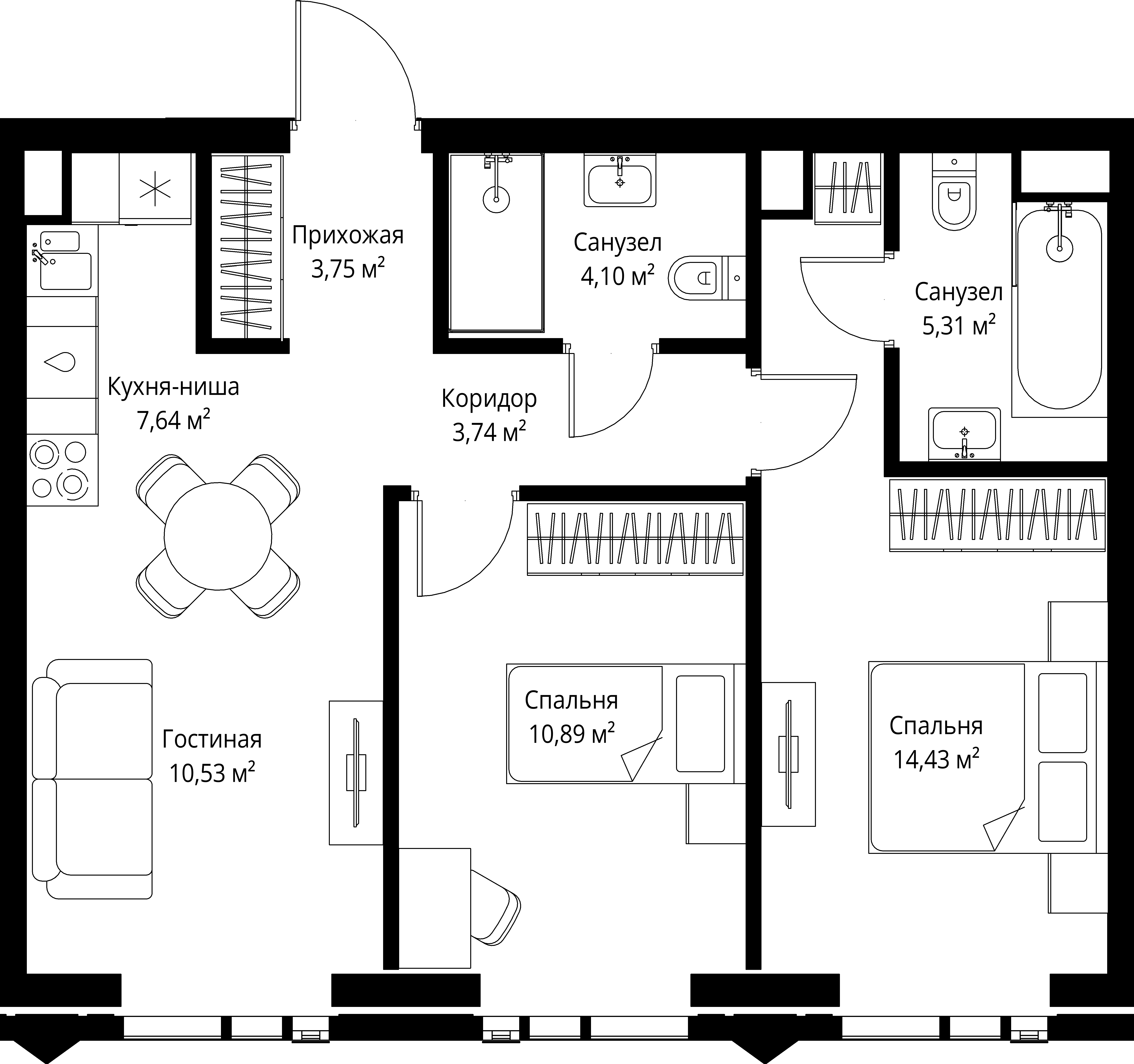 Квартира №42507