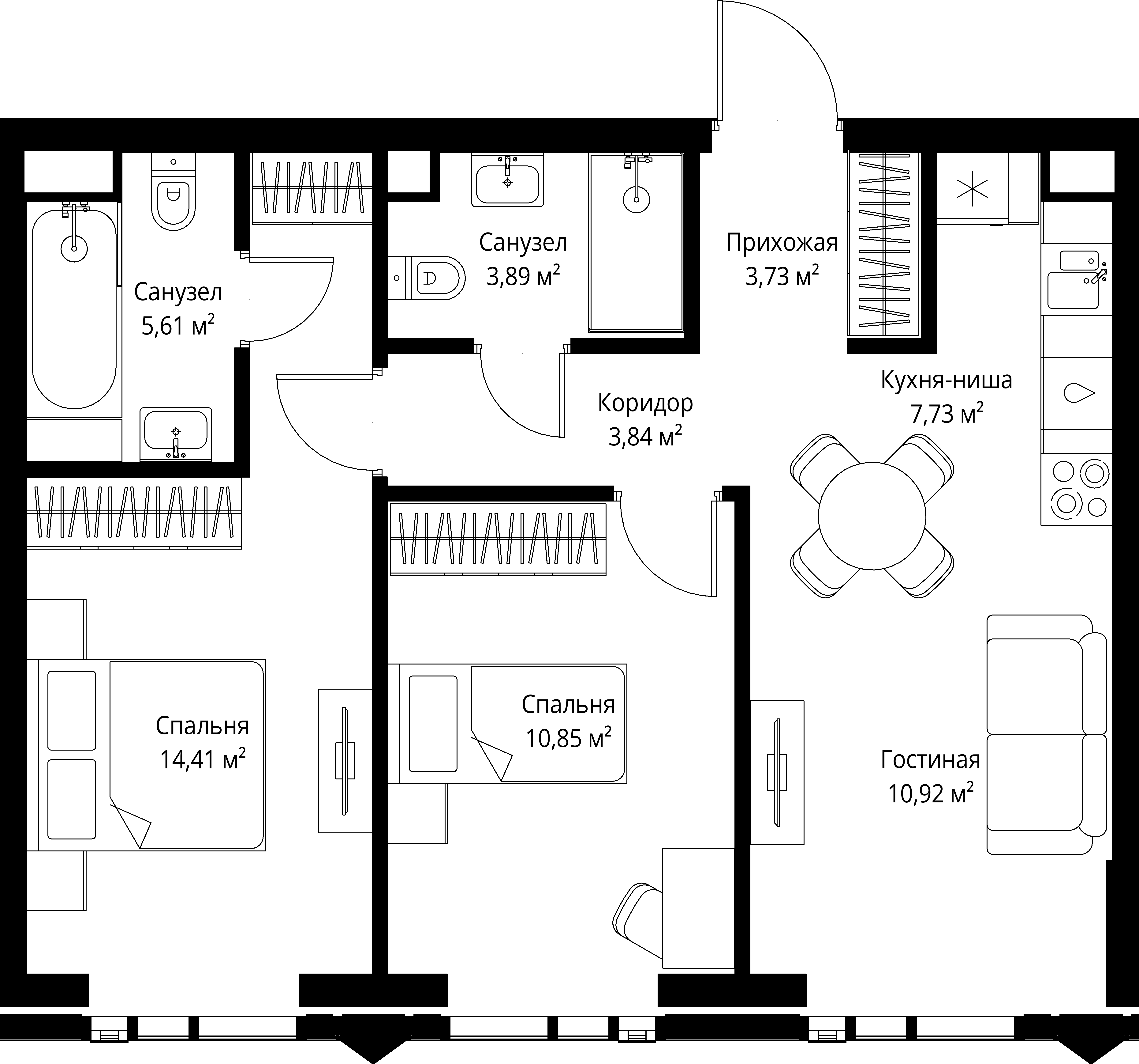 Квартира №43306