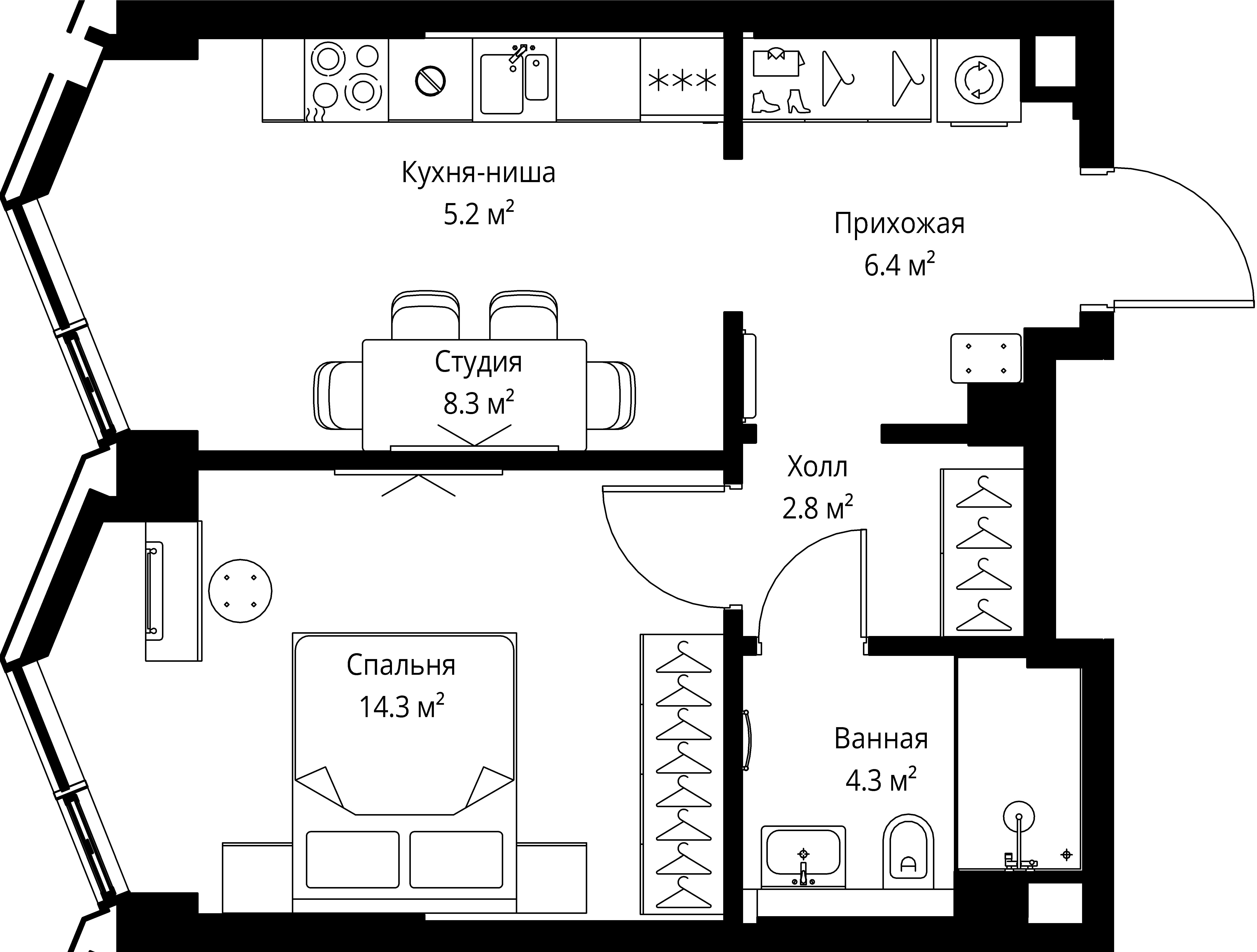 Квартира №B-137