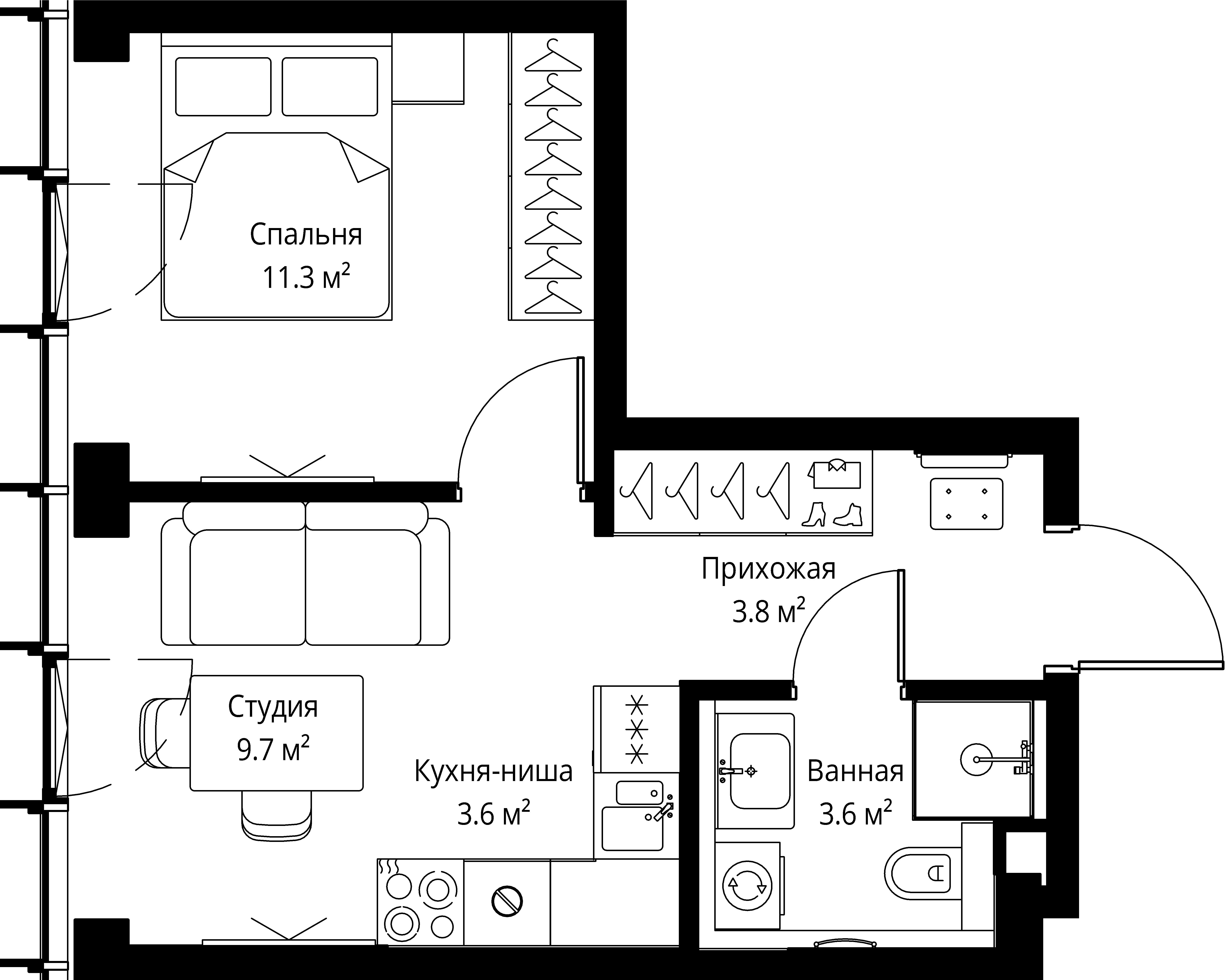 Квартира №D-056